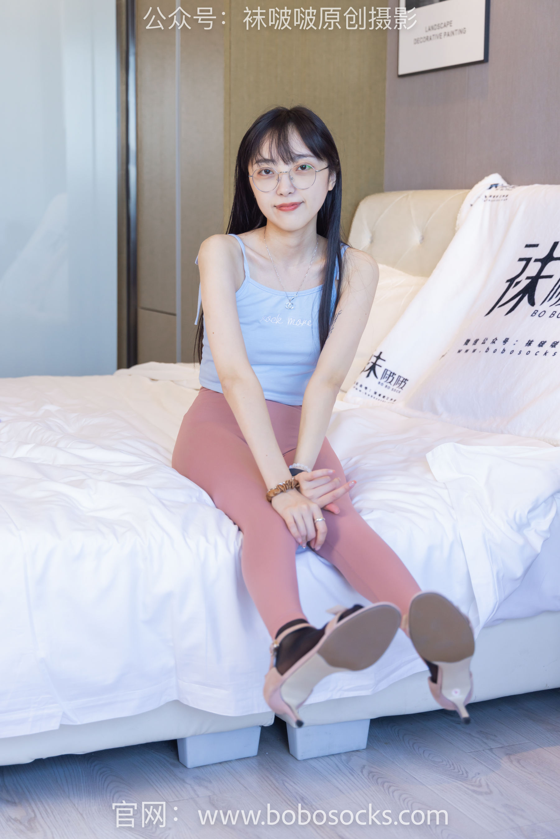 BoBoSocks袜啵啵 No.140 稚予-高跟鞋、瑜伽裤裤里丝、肉丝、黑丝