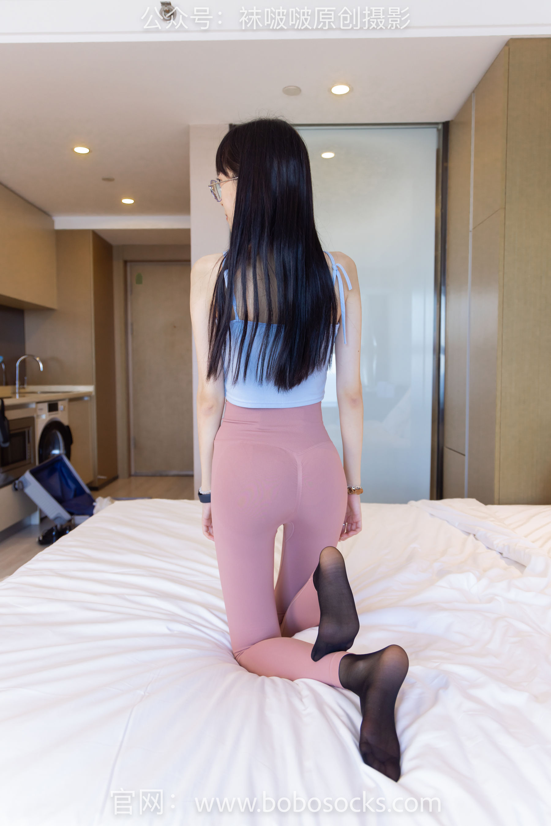 BoBoSocks袜啵啵 No.140 稚予-高跟鞋、瑜伽裤裤里丝、肉丝、黑丝