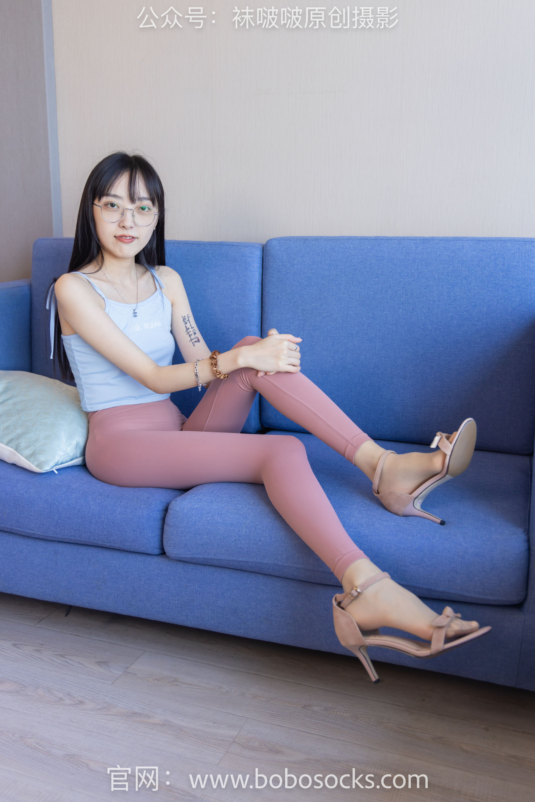 BoBoSocks袜啵啵 No.140 稚予-高跟鞋、瑜伽裤裤里丝、肉丝、黑丝