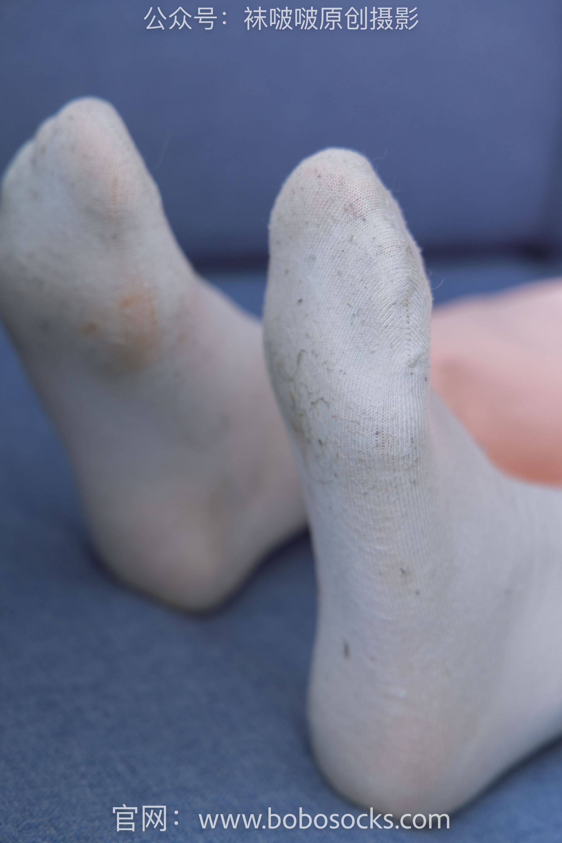 BoBoSocks袜啵啵 No.141 周周-运动鞋、白棉袜、裸足