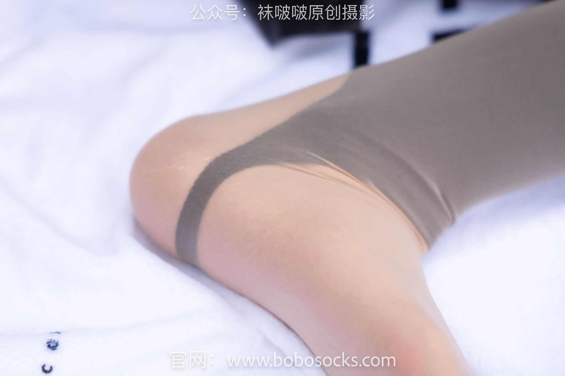 BoBoSocks袜啵啵 No.146 小甜豆-高跟长靴、黑色踩脚裤、肉丝
