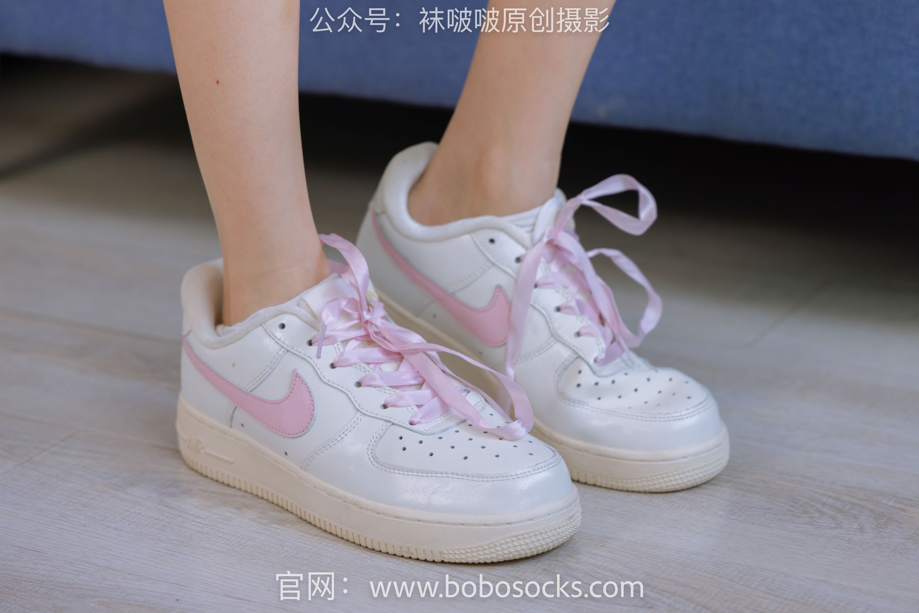 BoBoSocks袜啵啵 No.147 稚予-空军一号板鞋、白棉袜、体操服