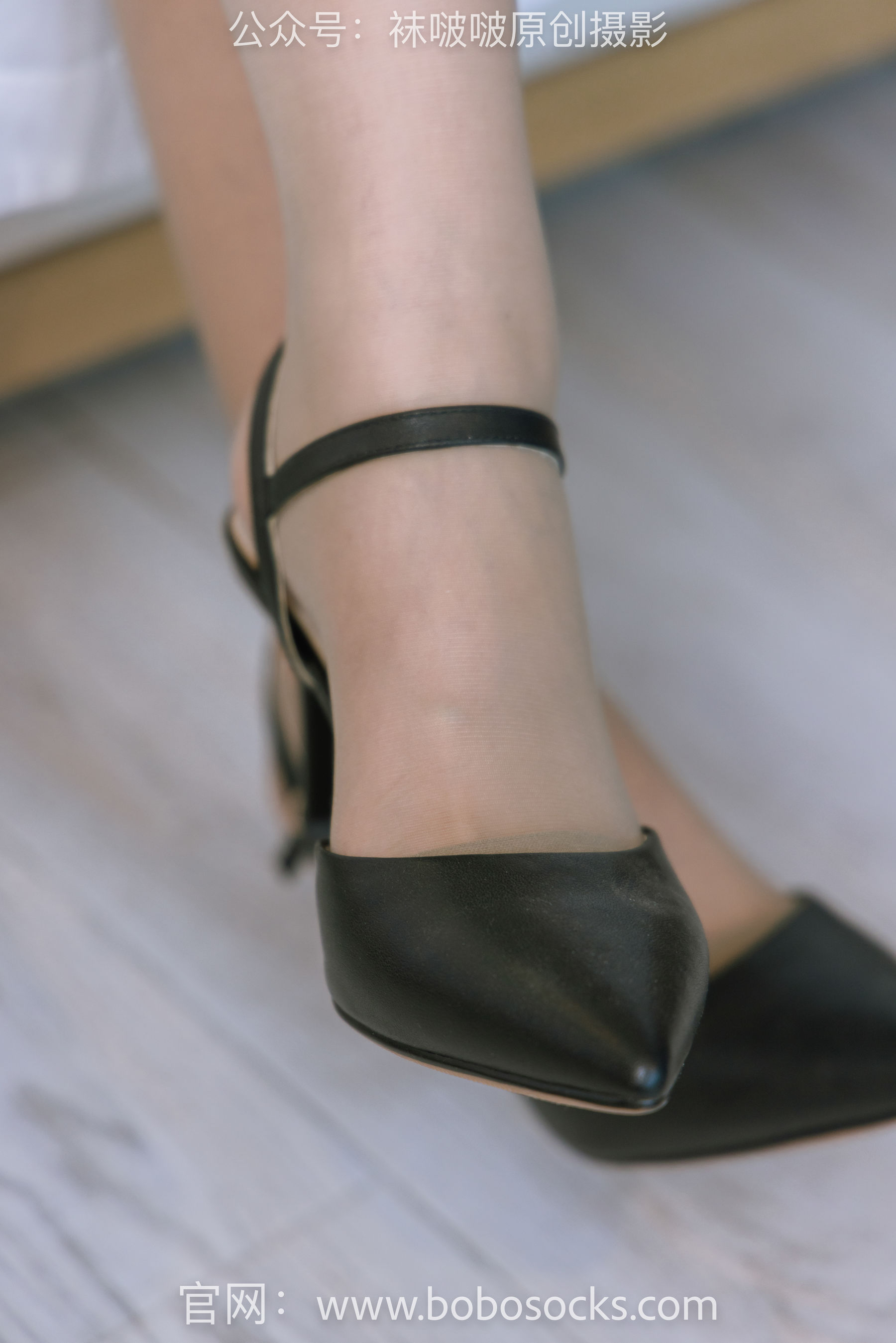 BoBoSocks袜啵啵 No.148 小淳-高跟鞋、咖啡丝、银行制服