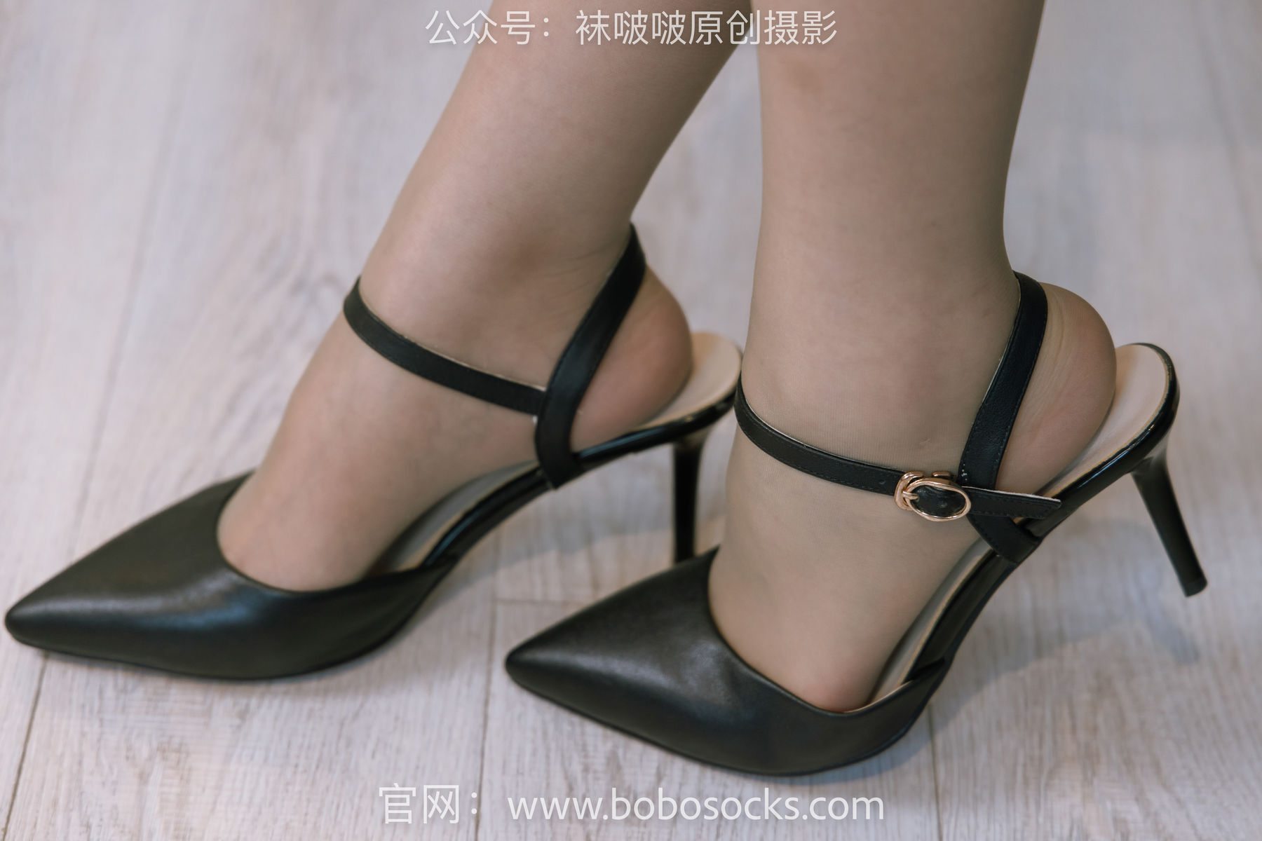 BoBoSocks袜啵啵 No.148 小淳-高跟鞋、咖啡丝、银行制服