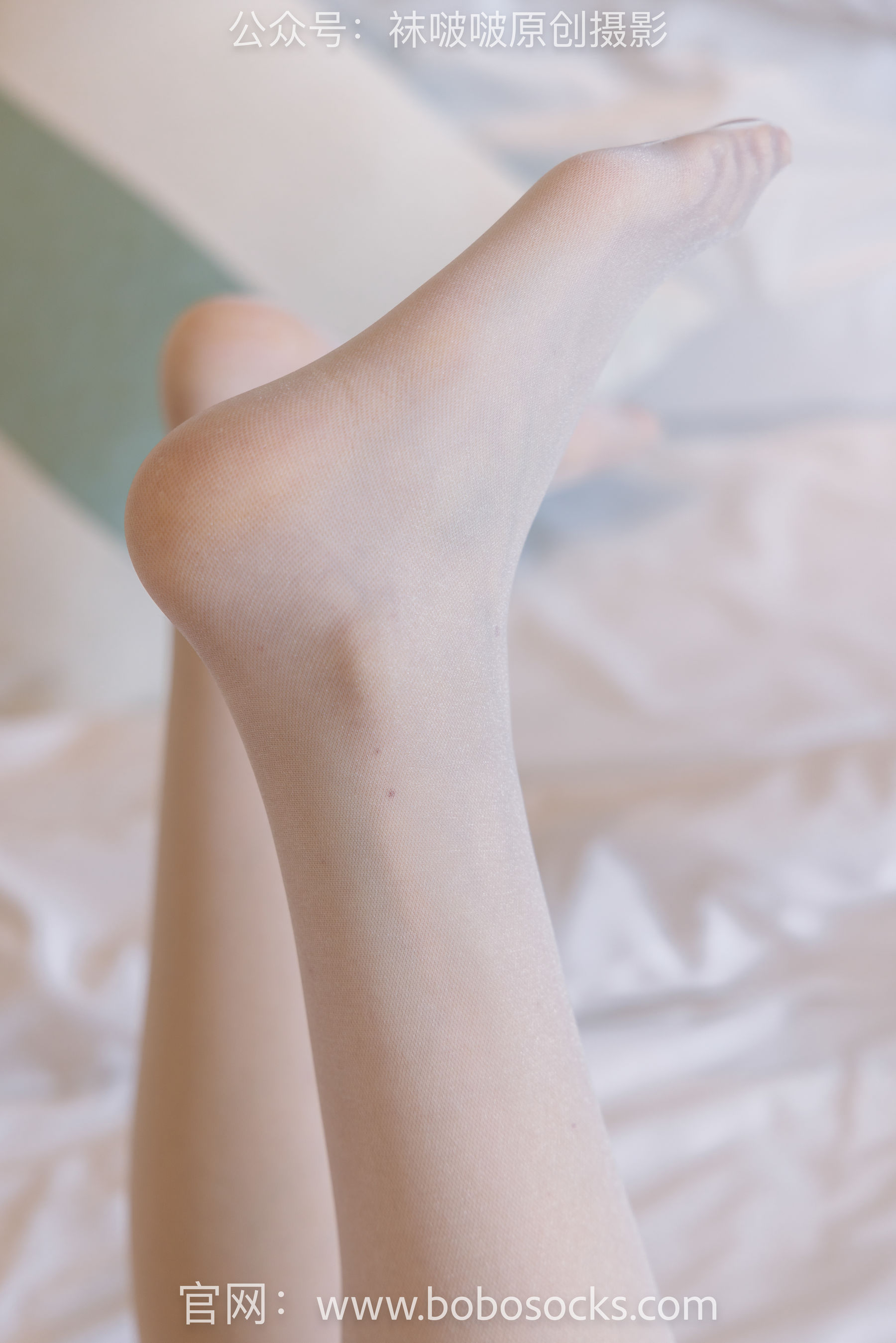 BoBoSocks袜啵啵 No.154 小甜豆-两双高跟鞋、珠光白丝、女仆装