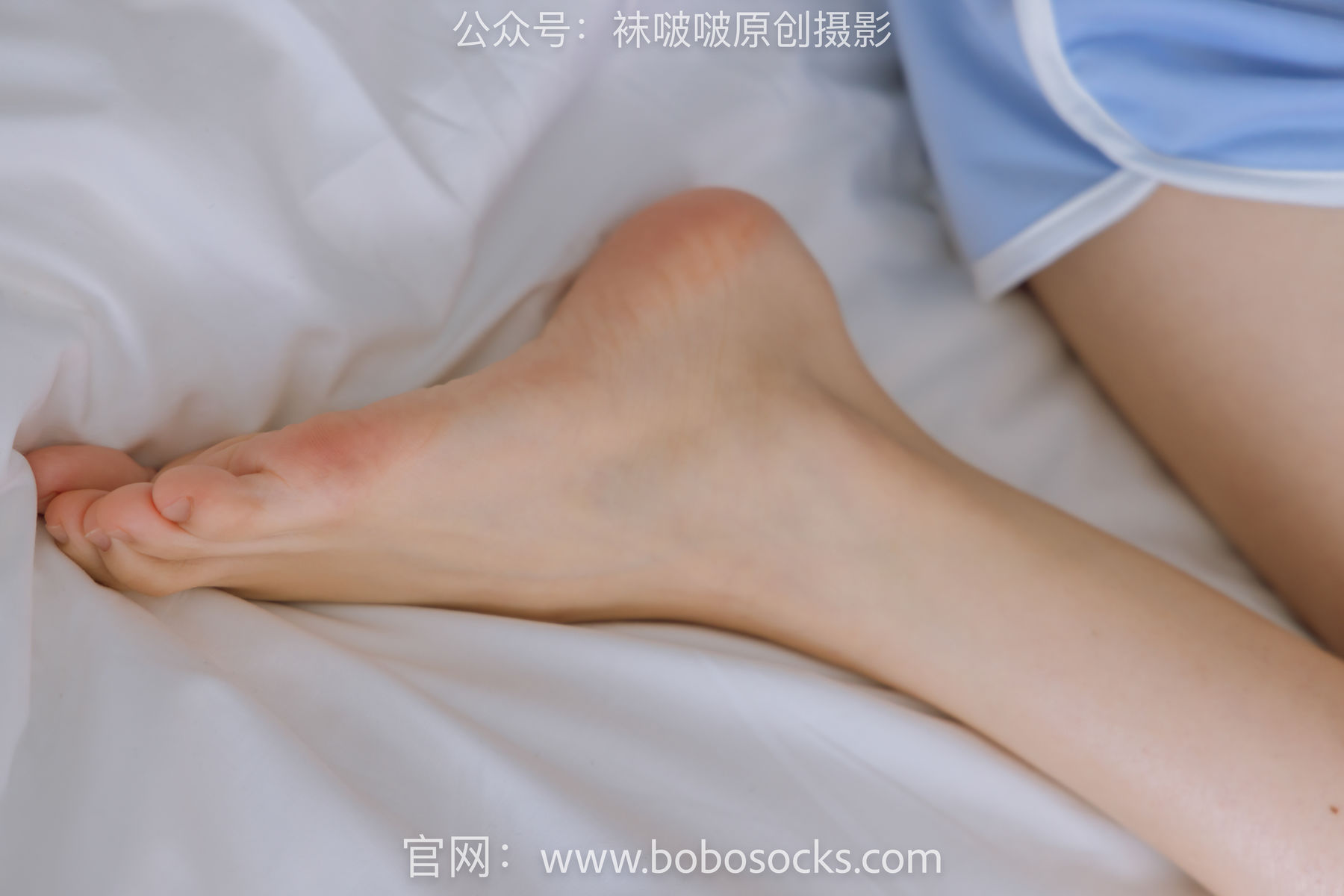 BoBoSocks袜啵啵 No.157 稚予-高跟鞋、白丝大腿袜、裸足
