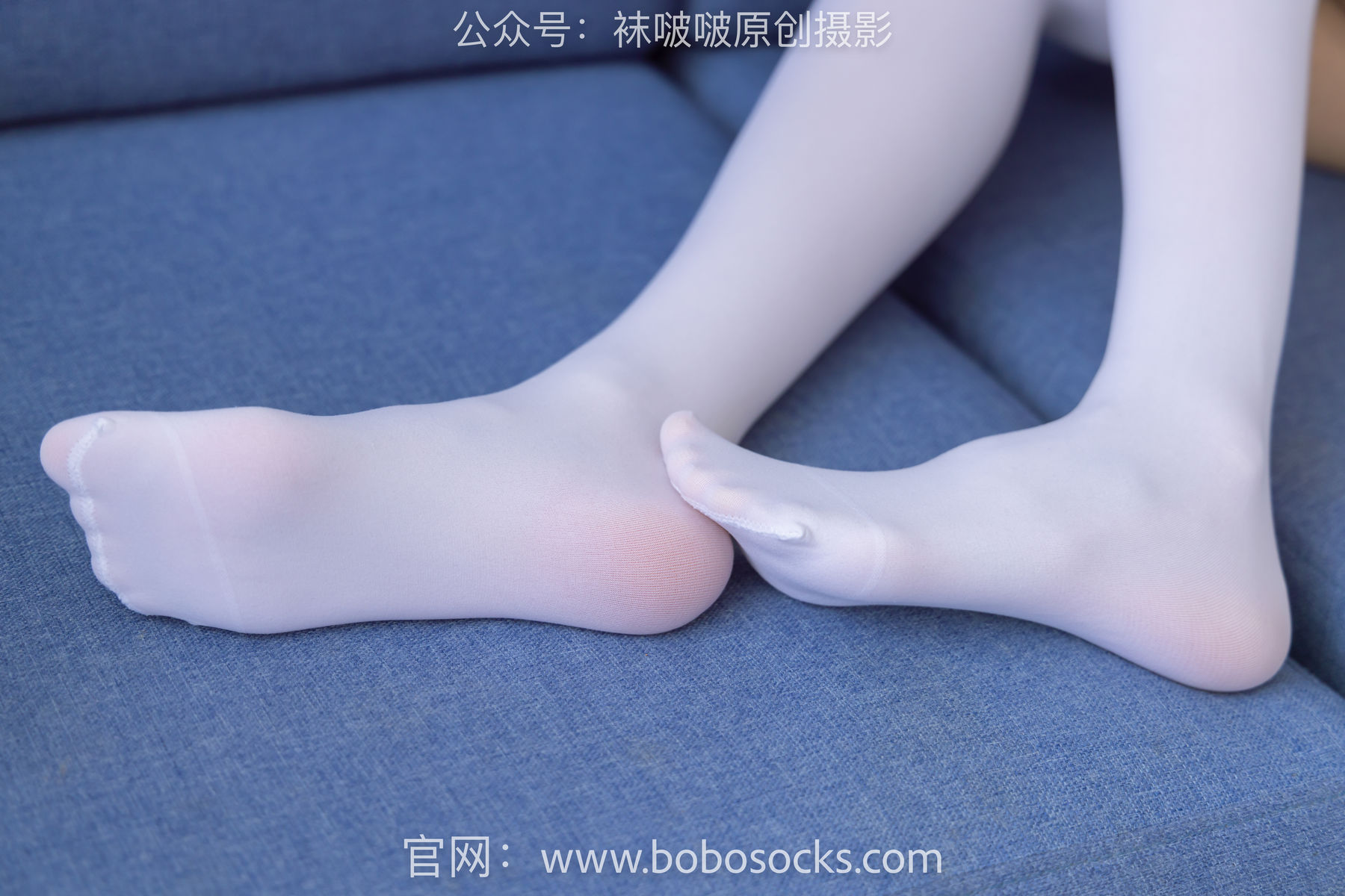 BoBoSocks袜啵啵 No.157 稚予-高跟鞋、白丝大腿袜、裸足