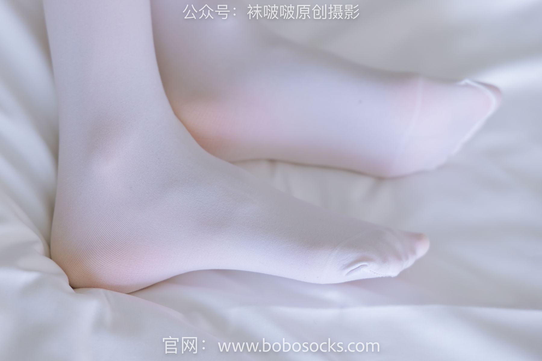 BoBoSocks袜啵啵 No.157 稚予-高跟鞋、白丝大腿袜、裸足