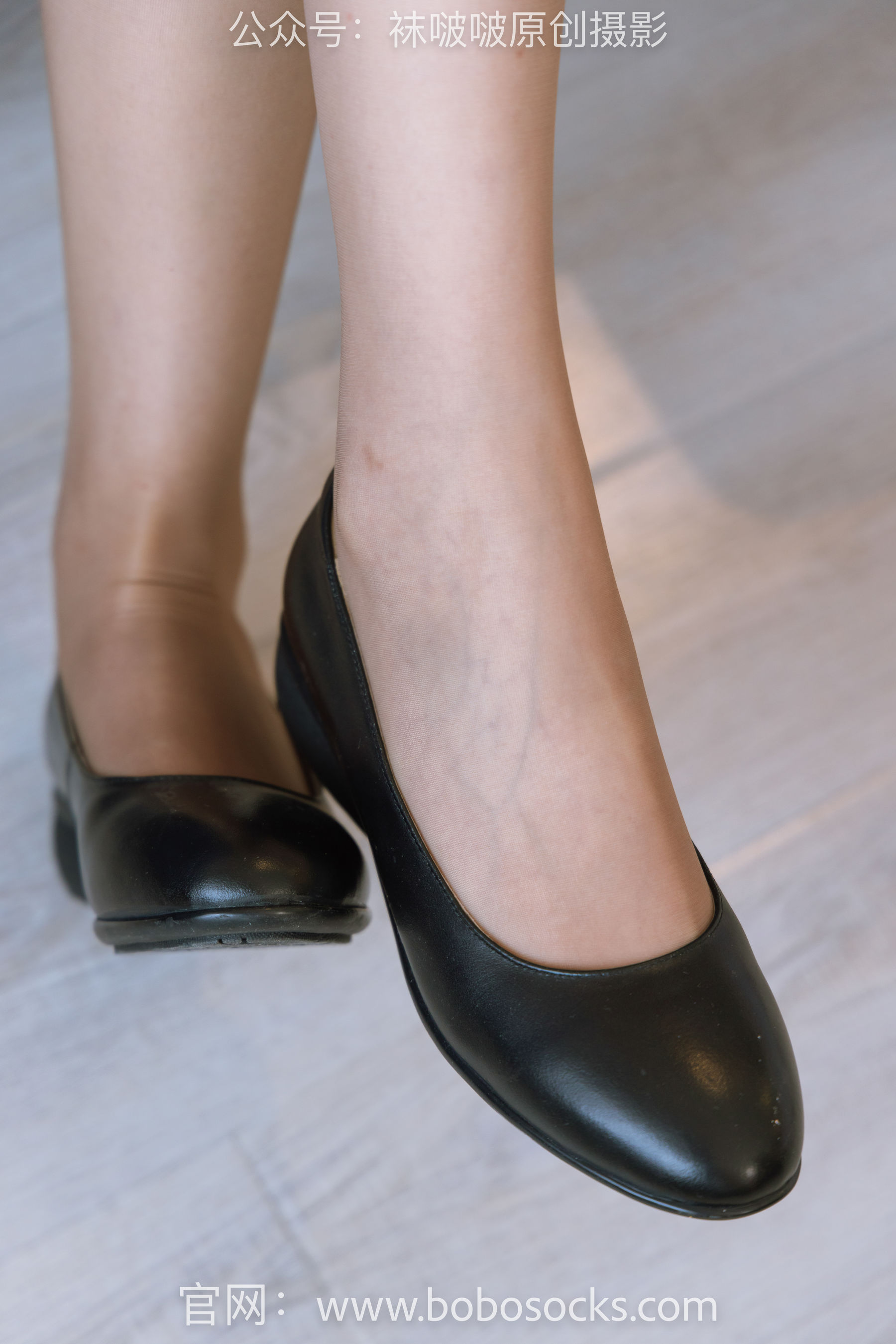 BoBoSocks袜啵啵 No.159 小甜豆-平底鞋、咖啡丝、空姐制服