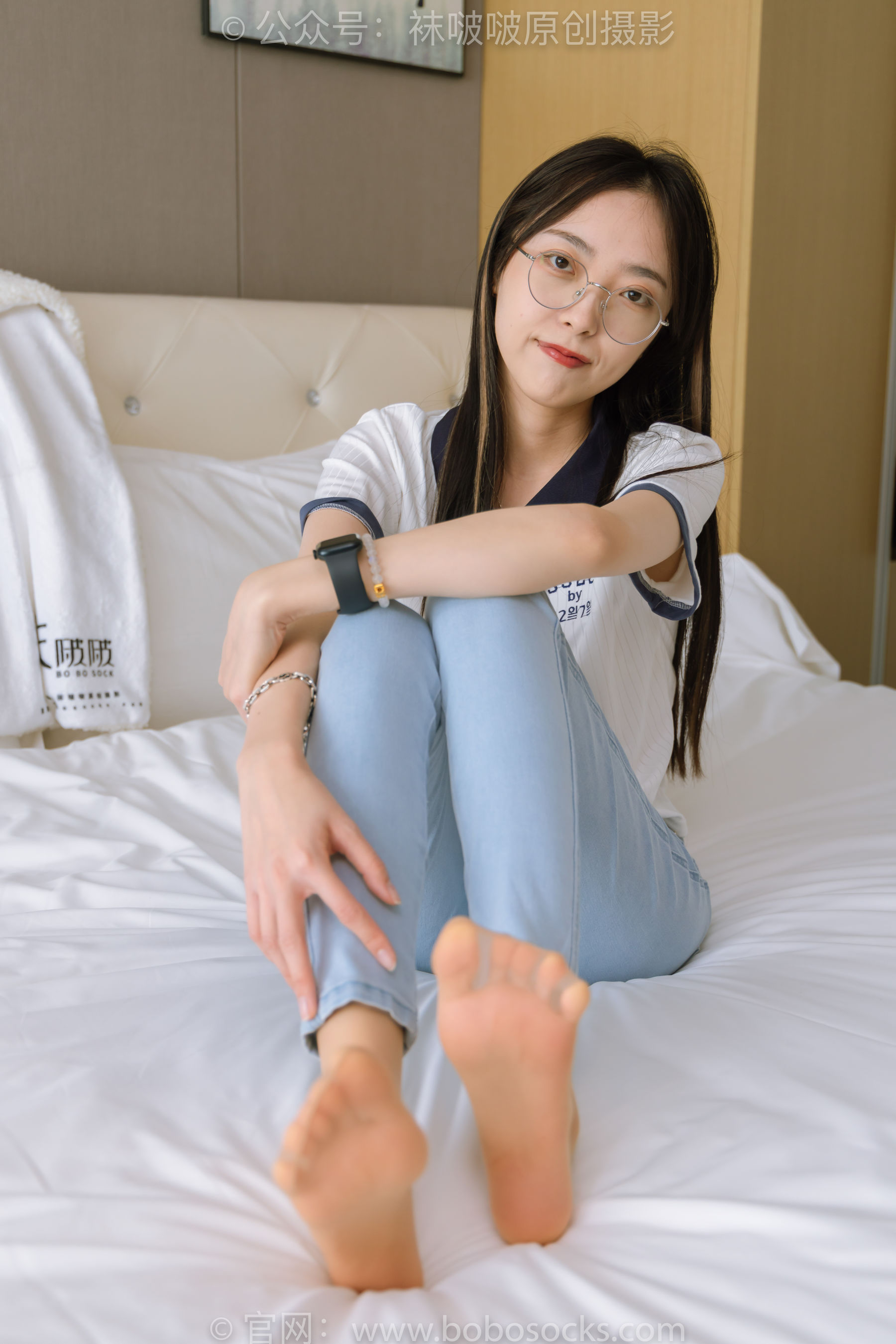 BoBoSocks袜啵啵 No.161 稚予-贝壳头板鞋、肉丝、裤里丝