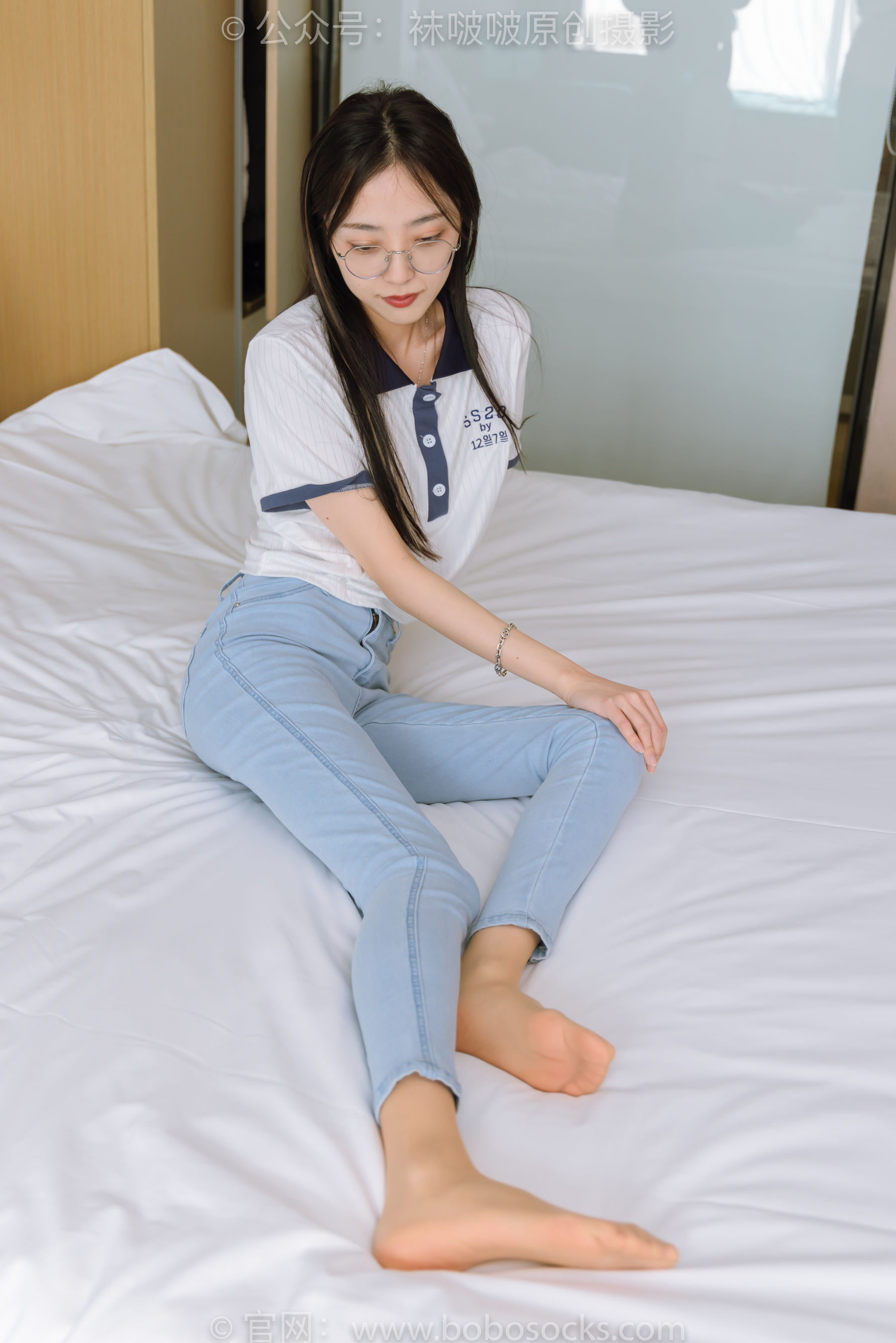 BoBoSocks袜啵啵 No.161 稚予-贝壳头板鞋、肉丝、裤里丝