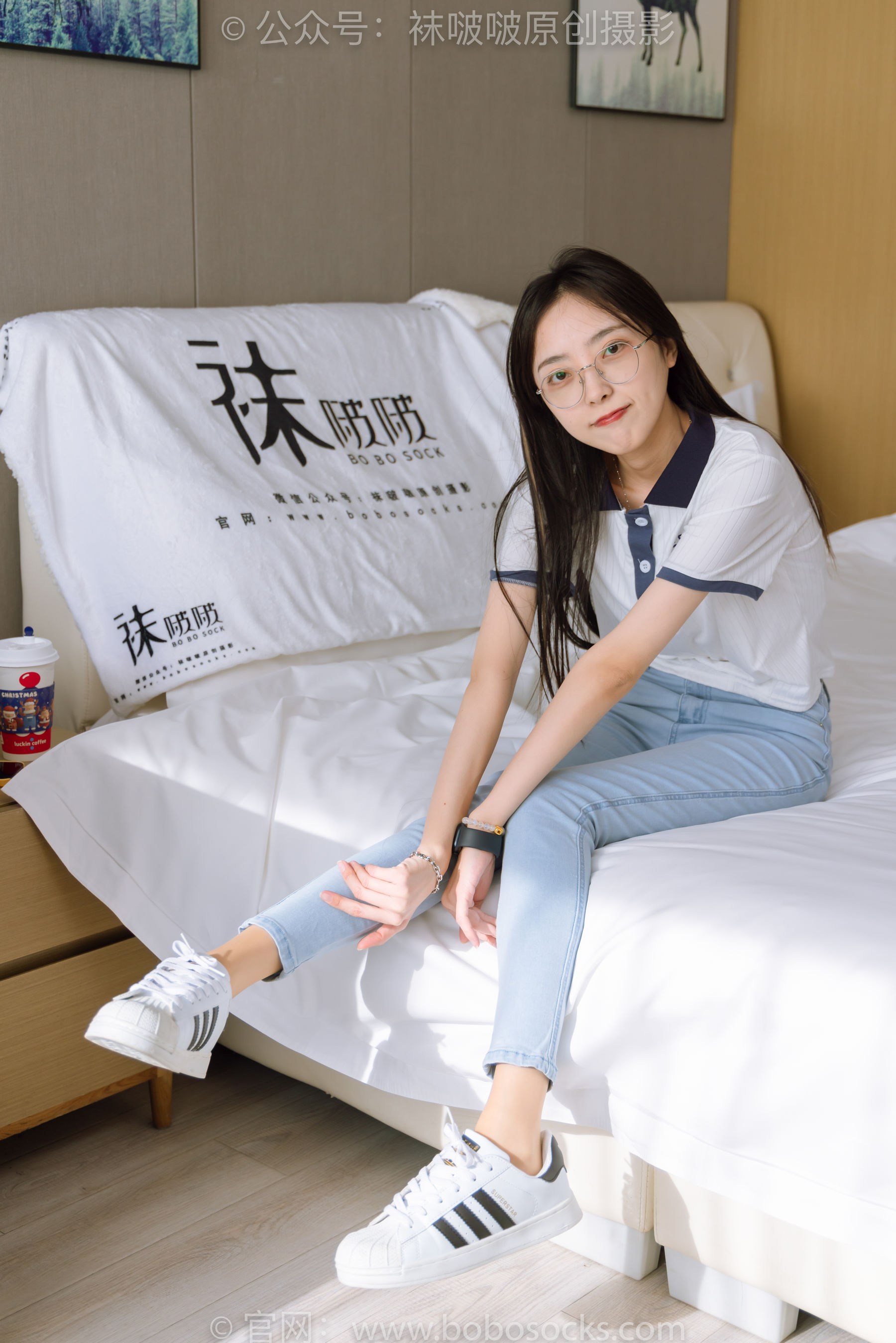 BoBoSocks袜啵啵 No.161 稚予-贝壳头板鞋、肉丝、裤里丝