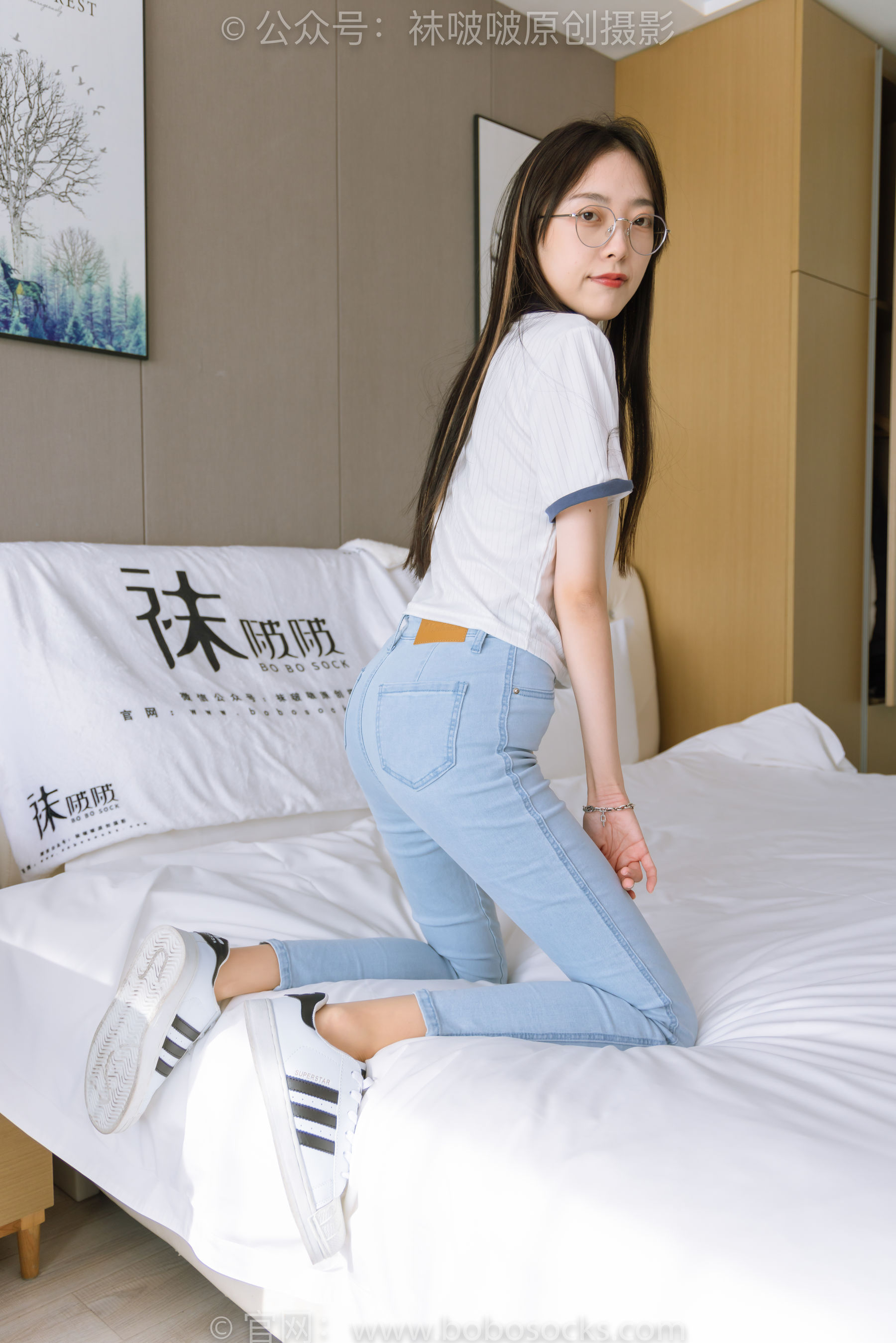 BoBoSocks袜啵啵 No.161 稚予-贝壳头板鞋、肉丝、裤里丝