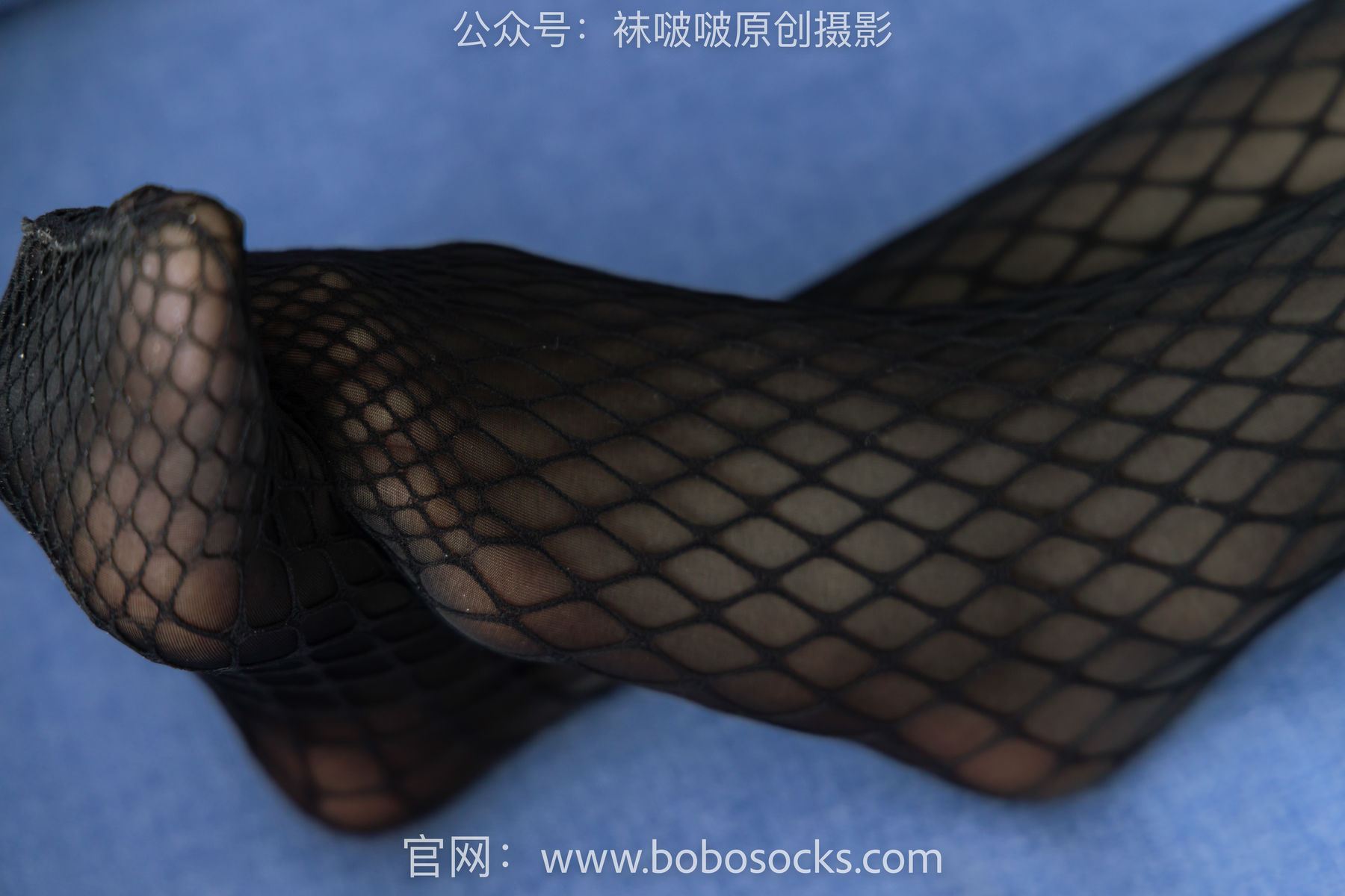BoBoSocks袜啵啵 No.166 小甜豆稚予-板鞋、运动鞋、高跟鞋、白棉袜、蓝丝