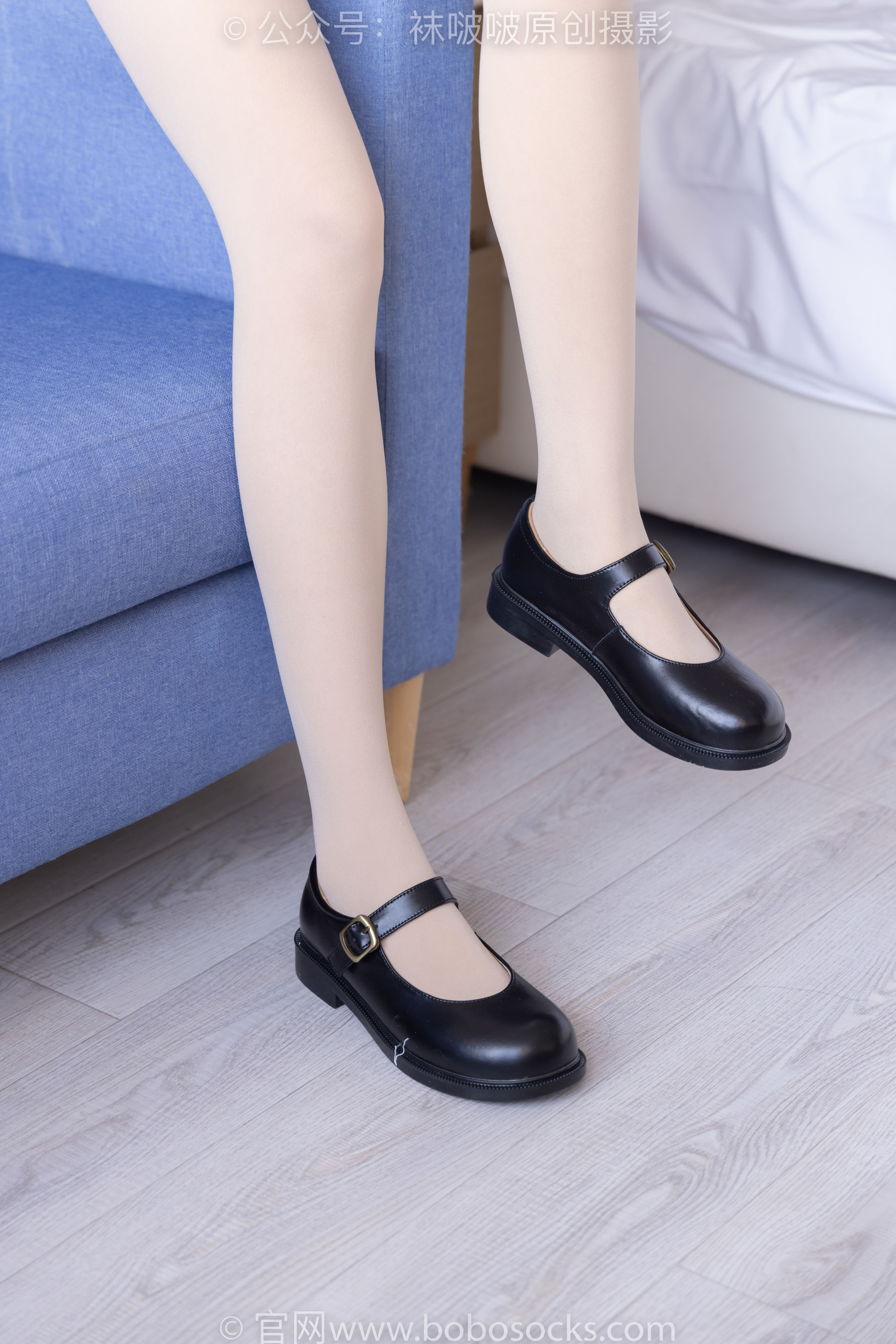 BoBoSocks袜啵啵 No.169 小甜豆-黑皮鞋、厚黑丝、厚肉丝