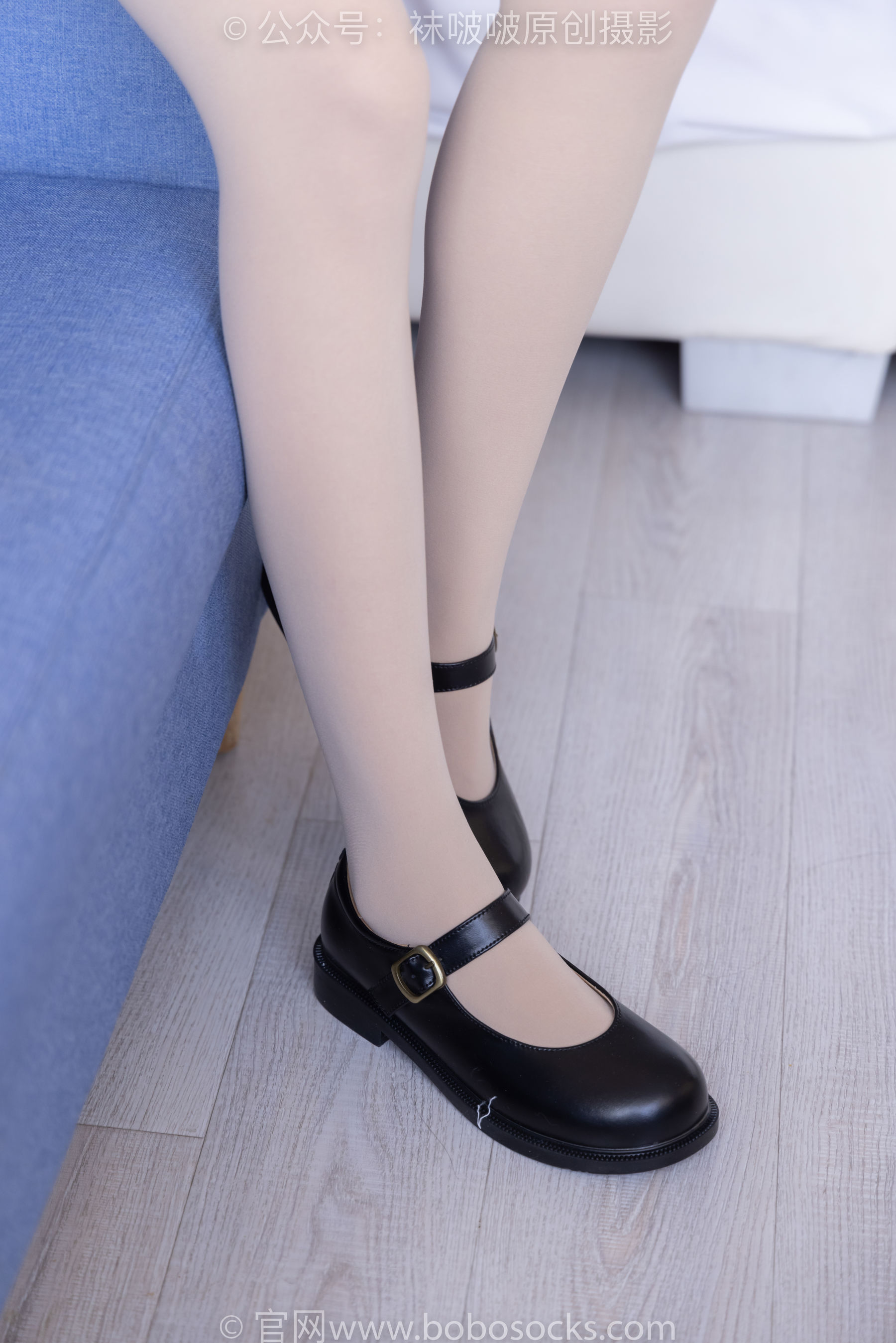 BoBoSocks袜啵啵 No.169 小甜豆-黑皮鞋、厚黑丝、厚肉丝