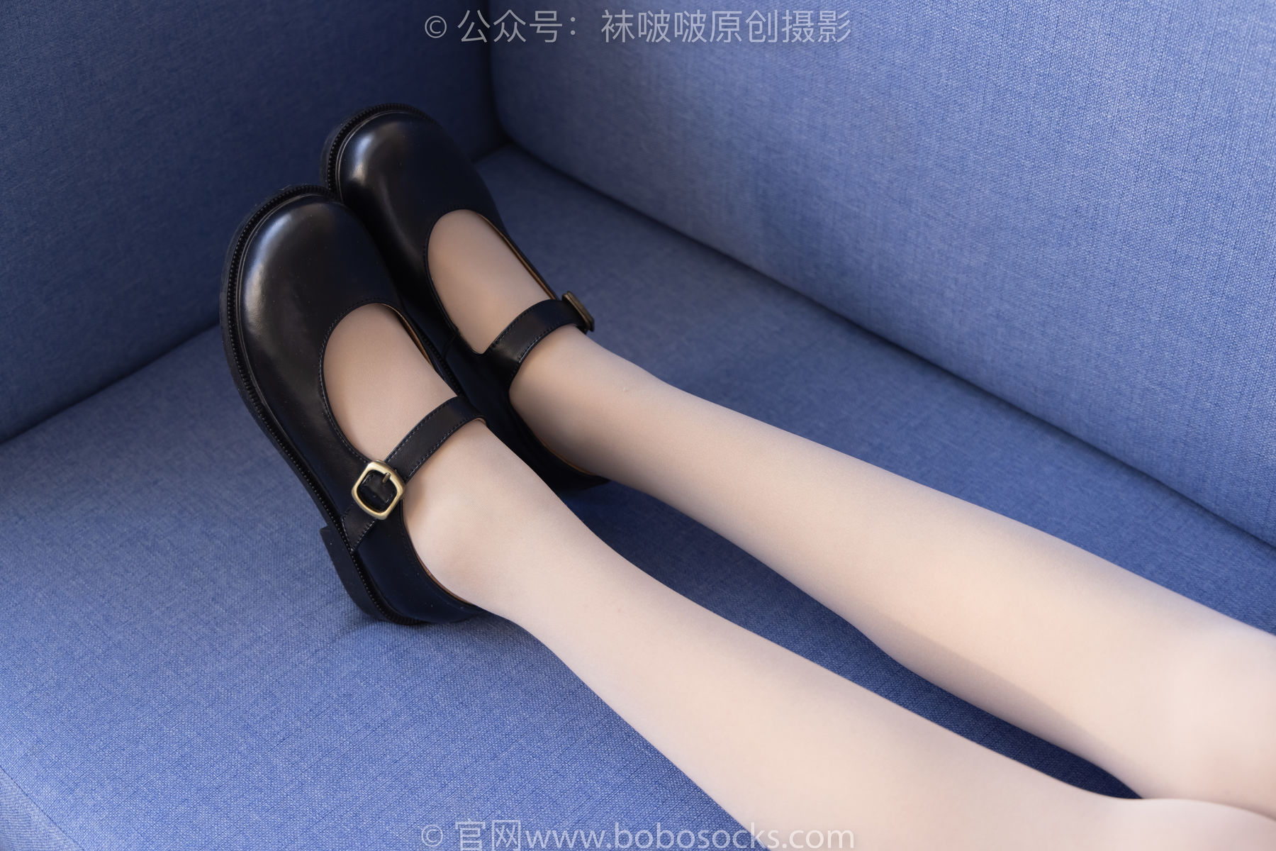 BoBoSocks袜啵啵 No.169 小甜豆-黑皮鞋、厚黑丝、厚肉丝