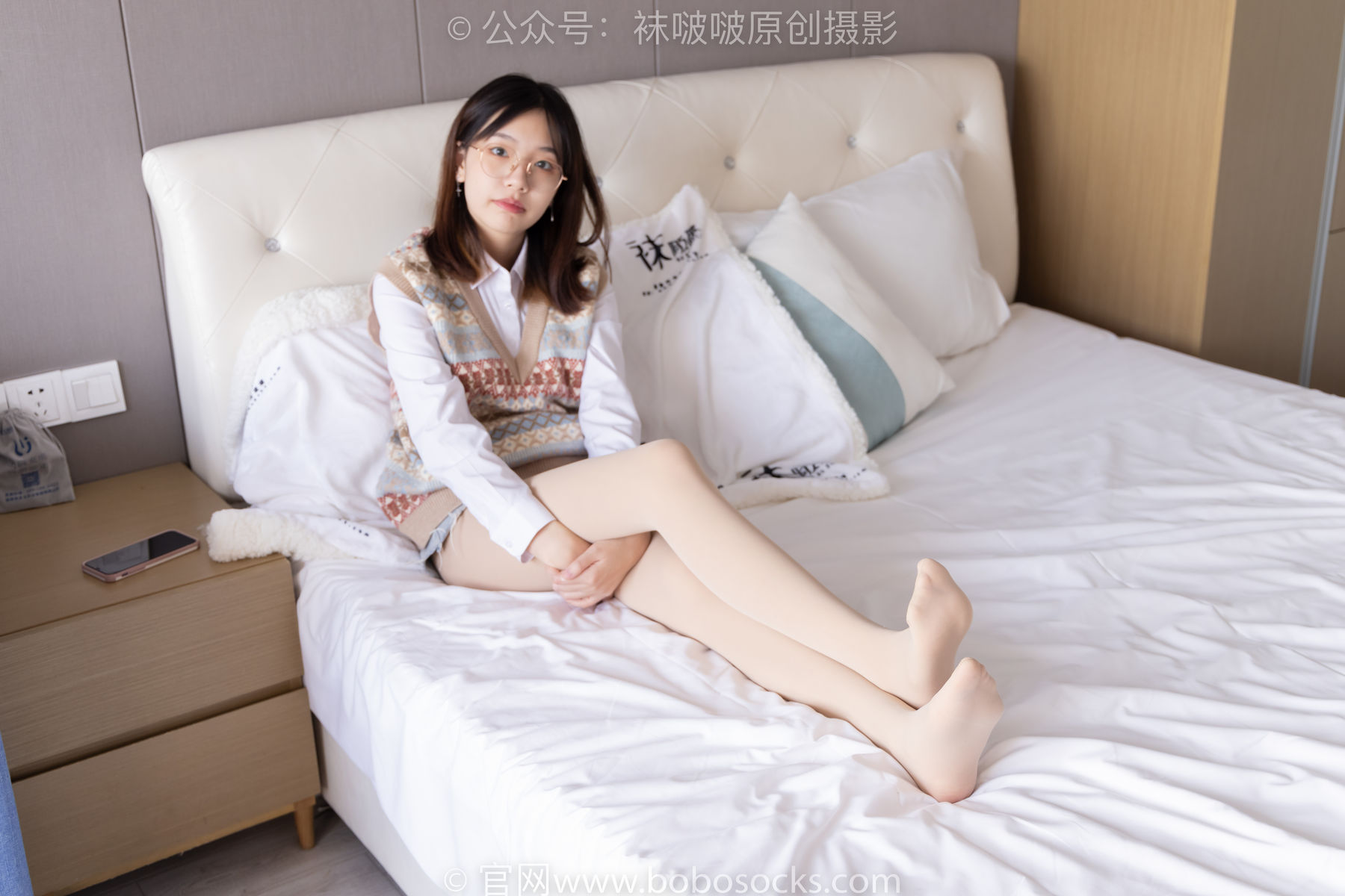 BoBoSocks袜啵啵 No.169 小甜豆-黑皮鞋、厚黑丝、厚肉丝