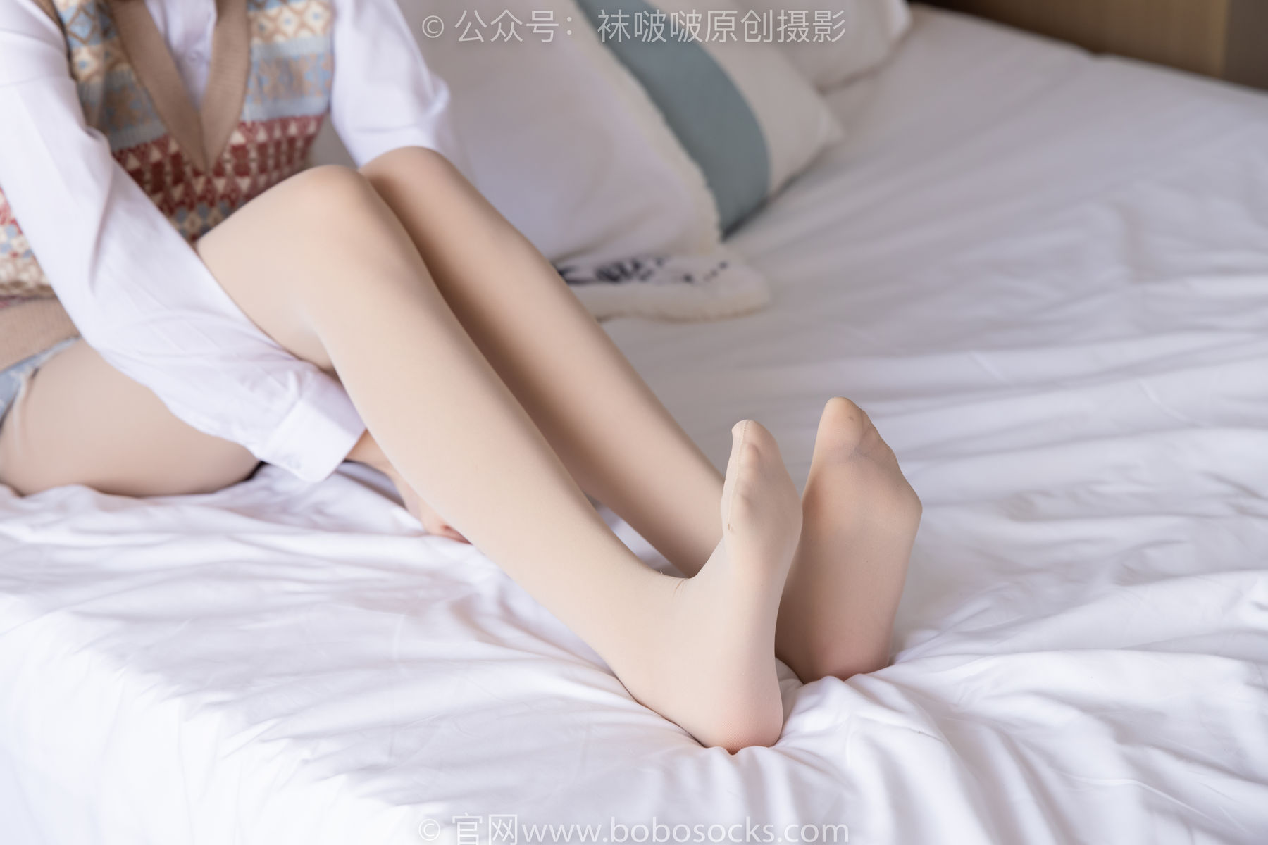 BoBoSocks袜啵啵 No.169 小甜豆-黑皮鞋、厚黑丝、厚肉丝