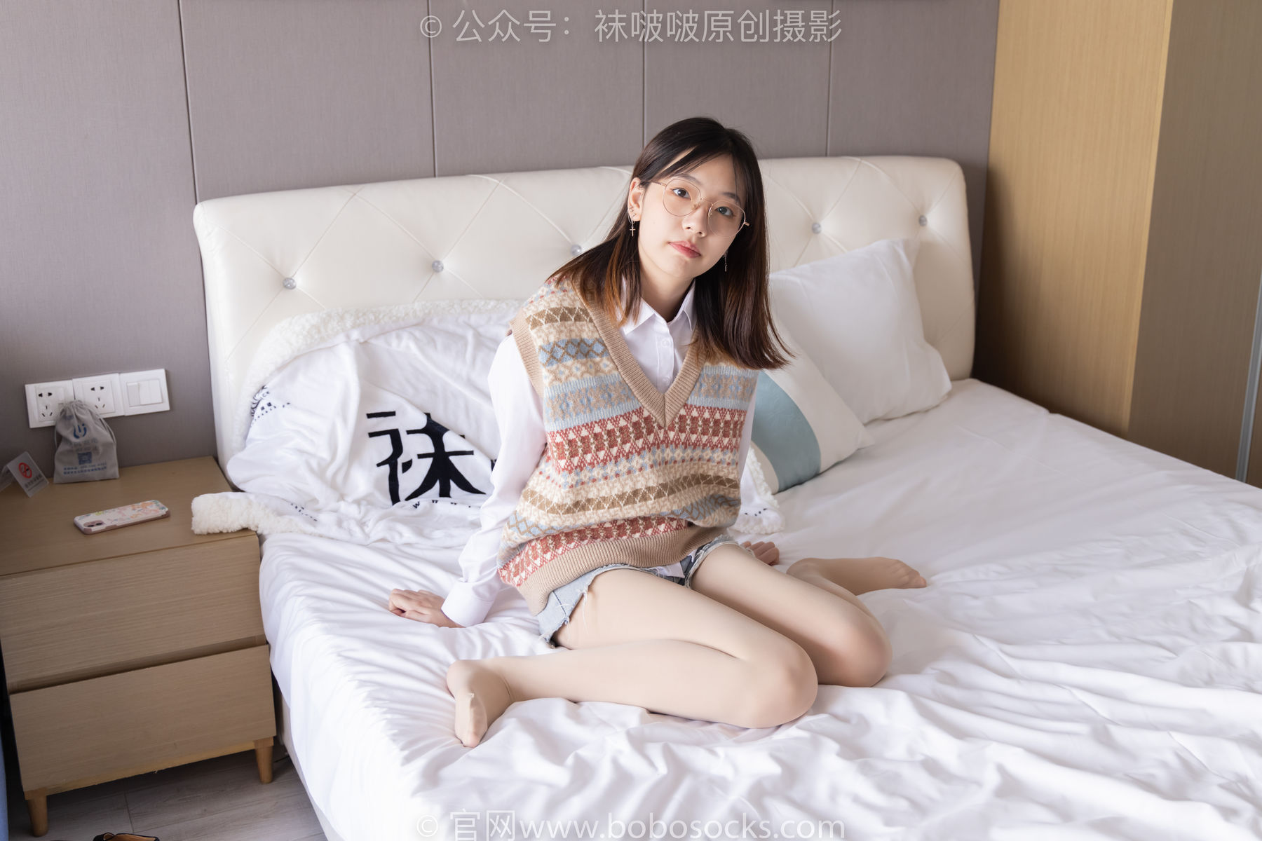 BoBoSocks袜啵啵 No.169 小甜豆-黑皮鞋、厚黑丝、厚肉丝