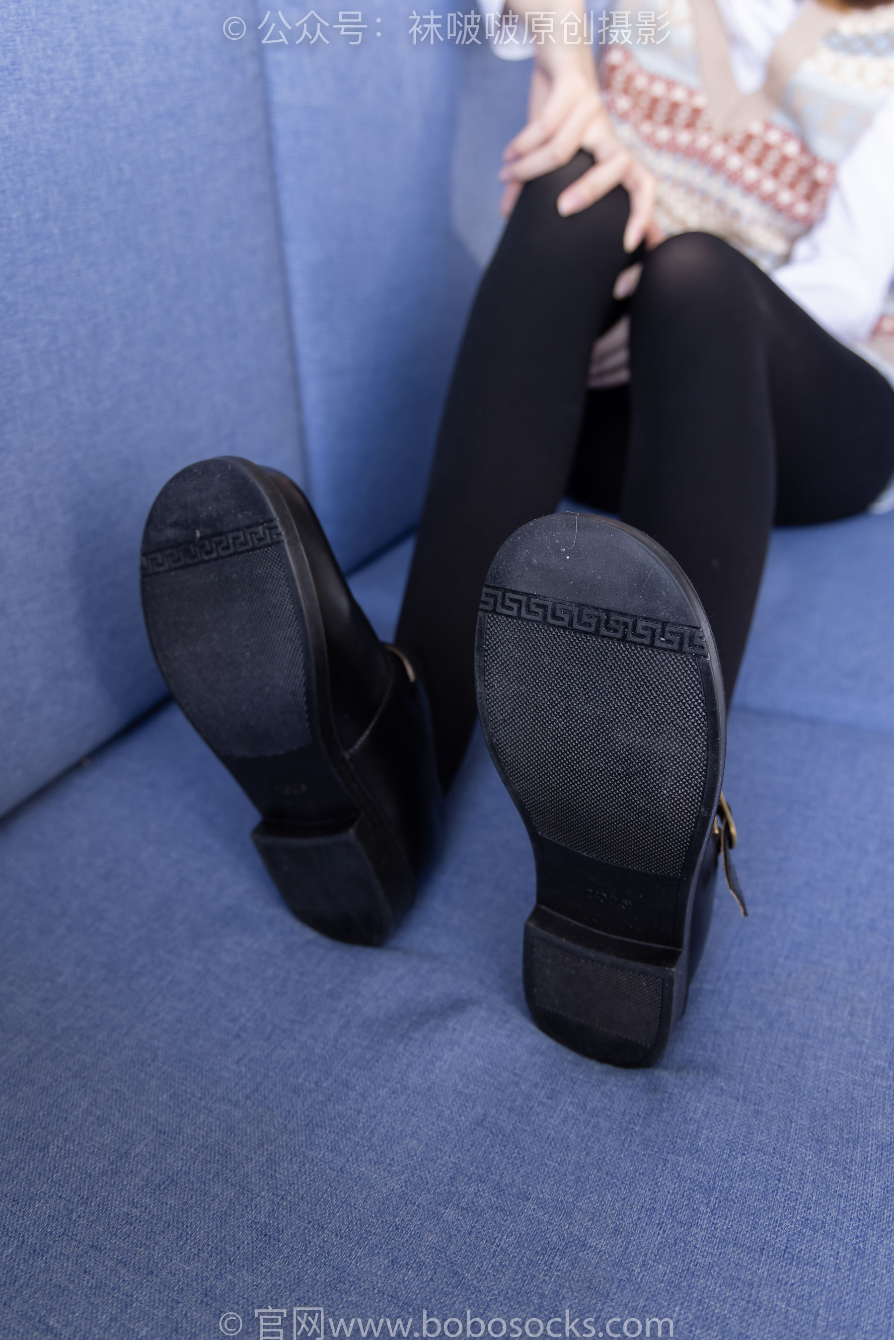 BoBoSocks袜啵啵 No.169 小甜豆-黑皮鞋、厚黑丝、厚肉丝