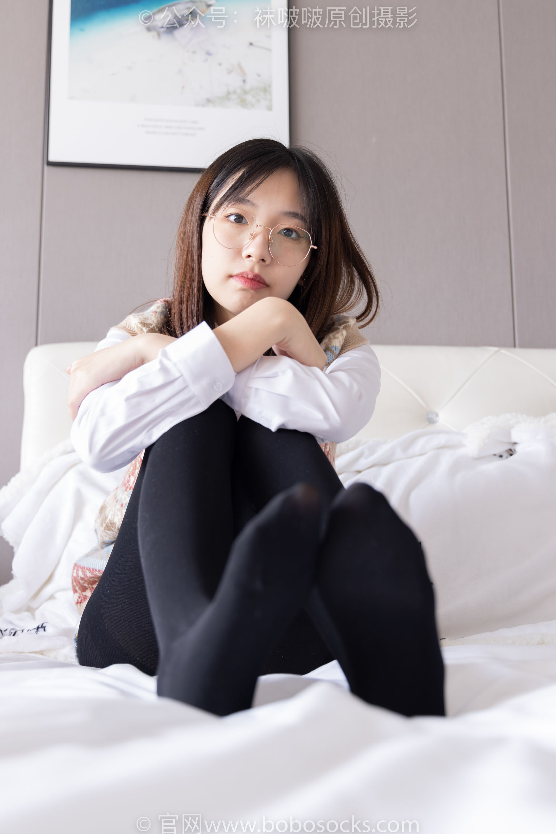 BoBoSocks袜啵啵 No.169 小甜豆-黑皮鞋、厚黑丝、厚肉丝