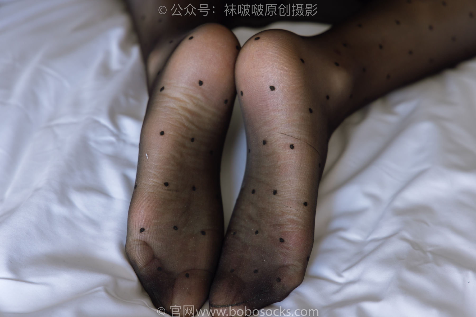 BoBoSocks袜啵啵 No.175 小甜豆-高跟鞋、黑丝 脚尖透明款