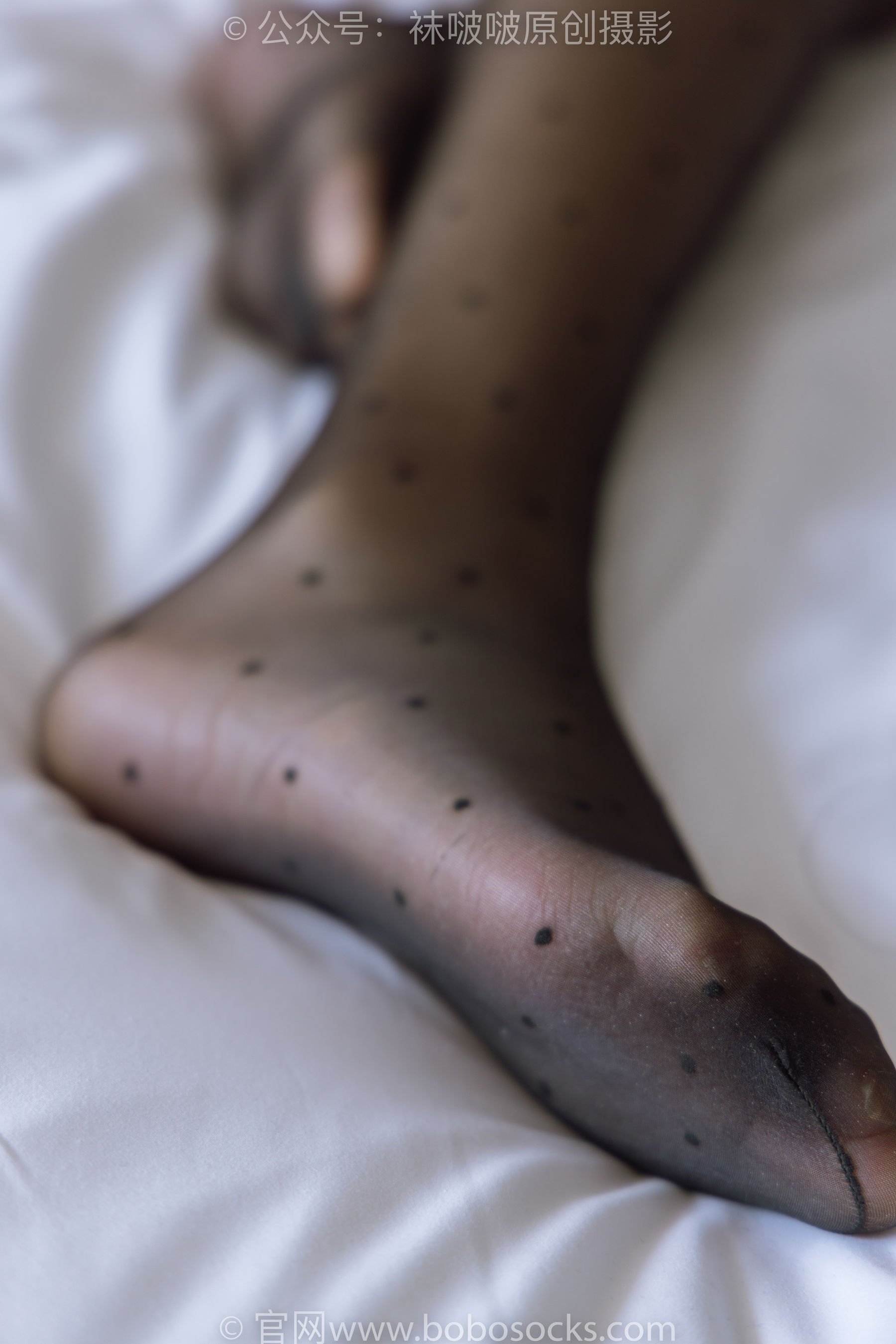 BoBoSocks袜啵啵 No.175 小甜豆-高跟鞋、黑丝 脚尖透明款