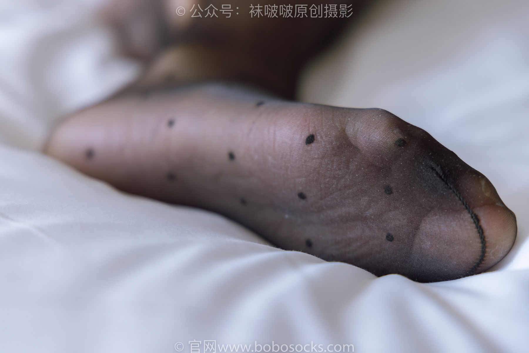 BoBoSocks袜啵啵 No.175 小甜豆-高跟鞋、黑丝 脚尖透明款