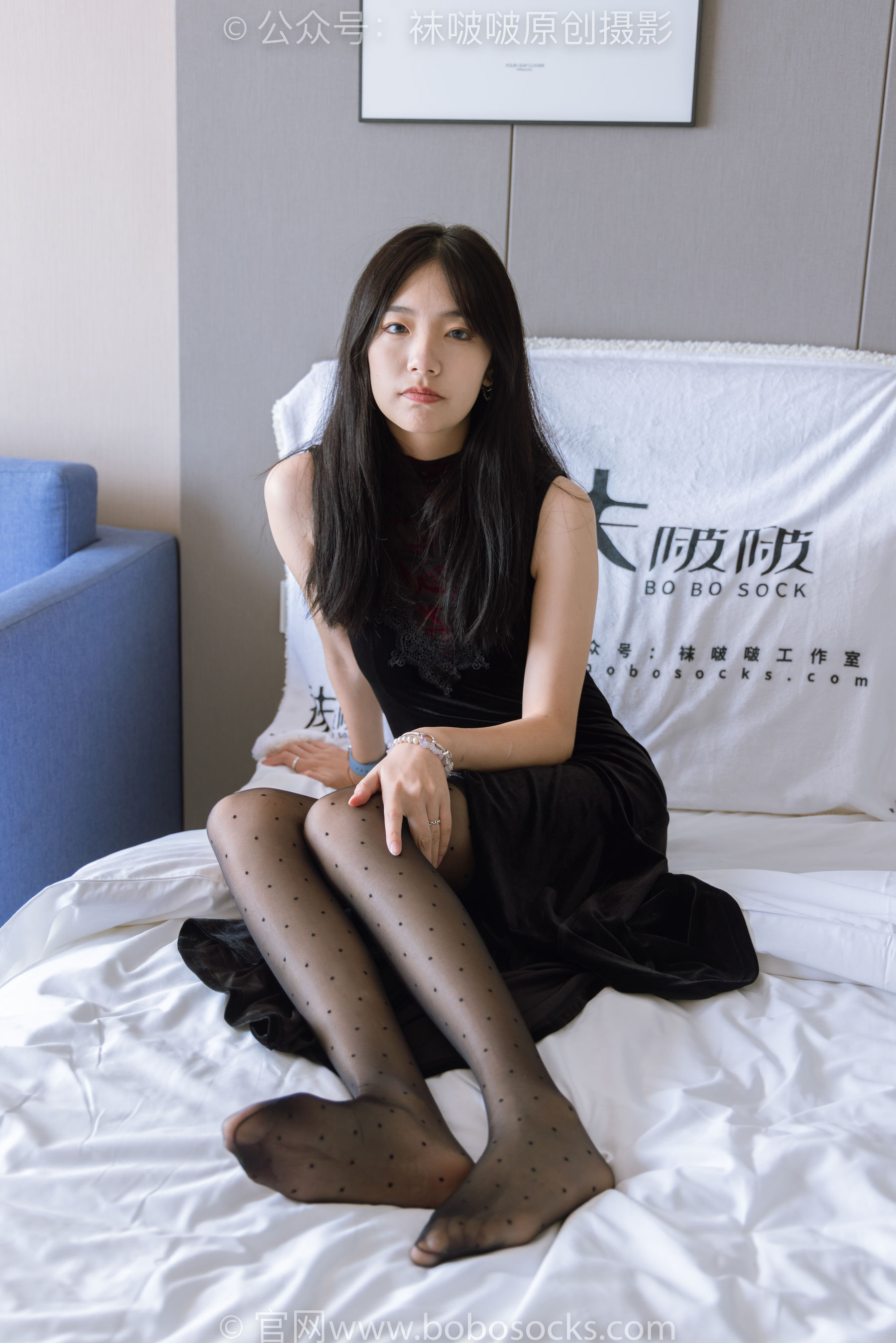 BoBoSocks袜啵啵 No.175 小甜豆-高跟鞋、黑丝 脚尖透明款