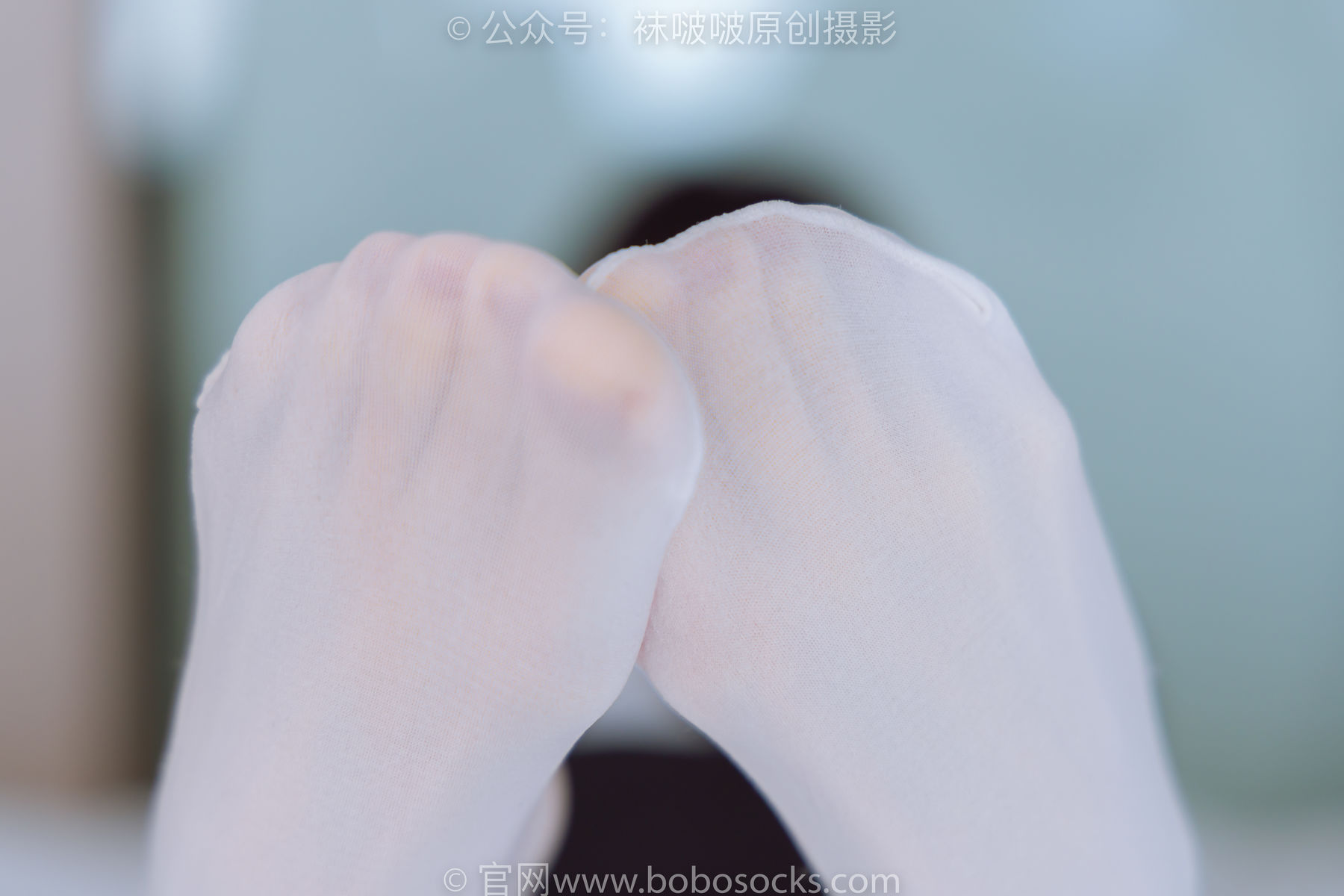 BoBoSocks袜啵啵 No.177 稚予-皮鞋、厚白丝（脚底猫爪印款）