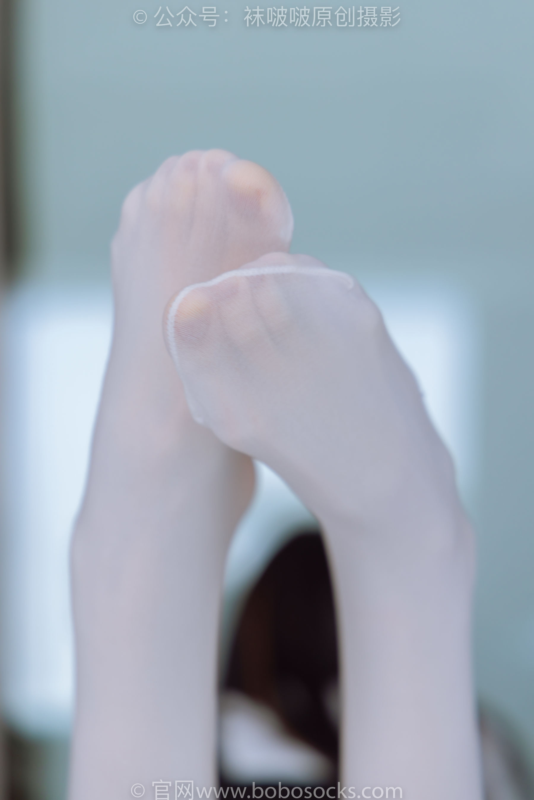 BoBoSocks袜啵啵 No.177 稚予-皮鞋、厚白丝（脚底猫爪印款）