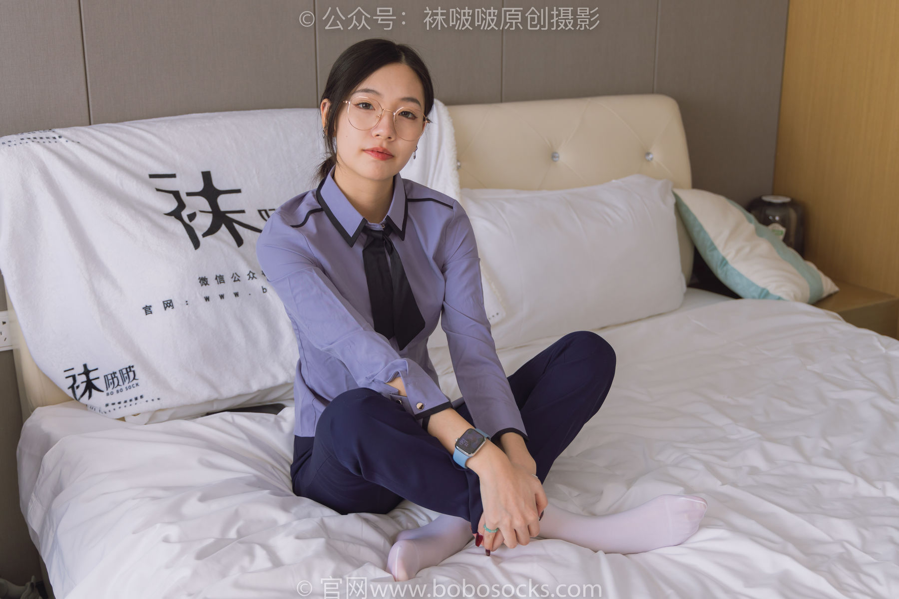 BoBoSocks袜啵啵 No.178 小甜豆-高跟鞋、厚白丝、ol风裤里丝