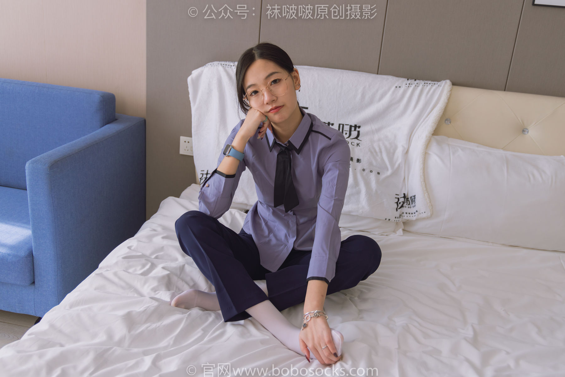 BoBoSocks袜啵啵 No.178 小甜豆-高跟鞋、厚白丝、ol风裤里丝
