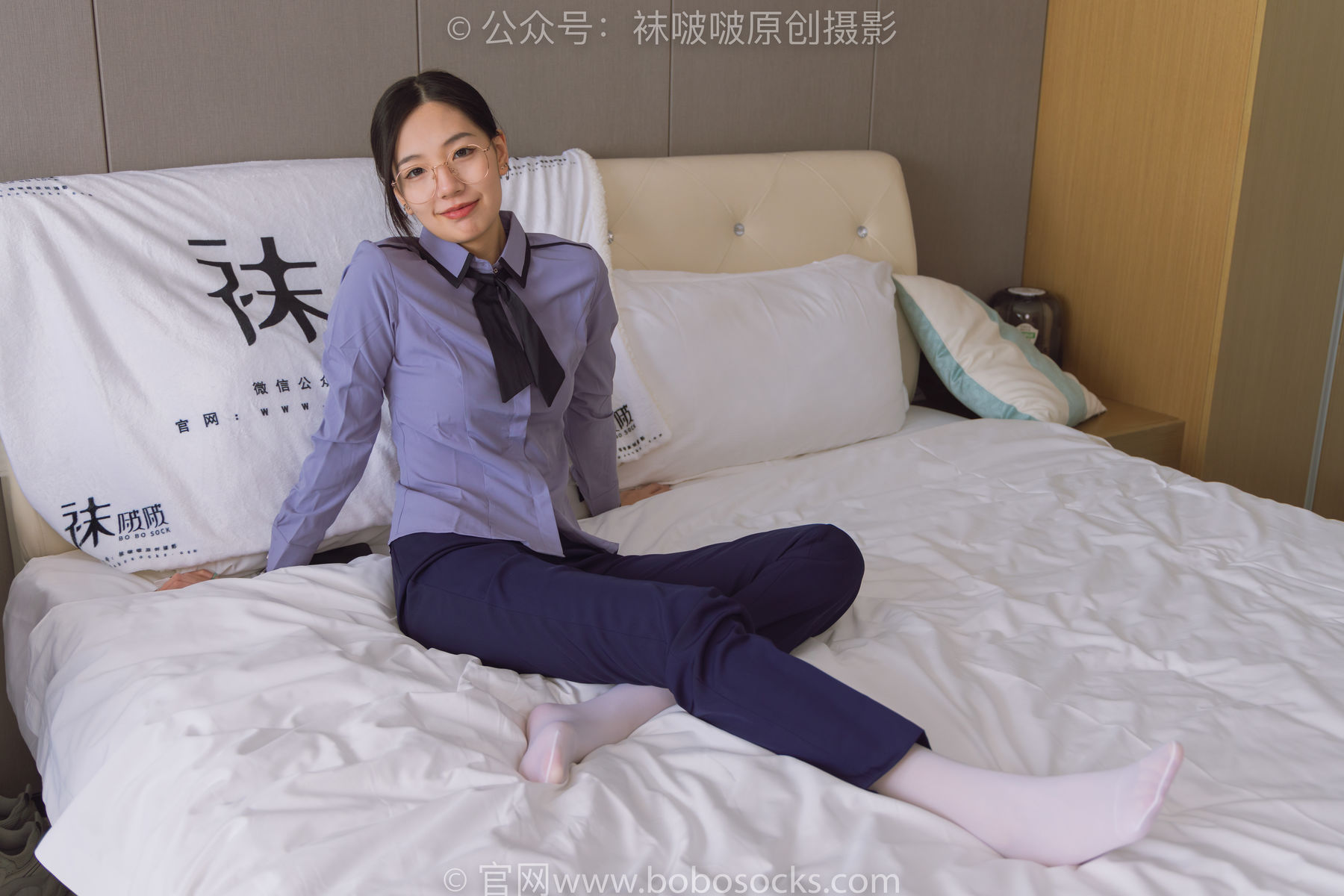 BoBoSocks袜啵啵 No.178 小甜豆-高跟鞋、厚白丝、ol风裤里丝