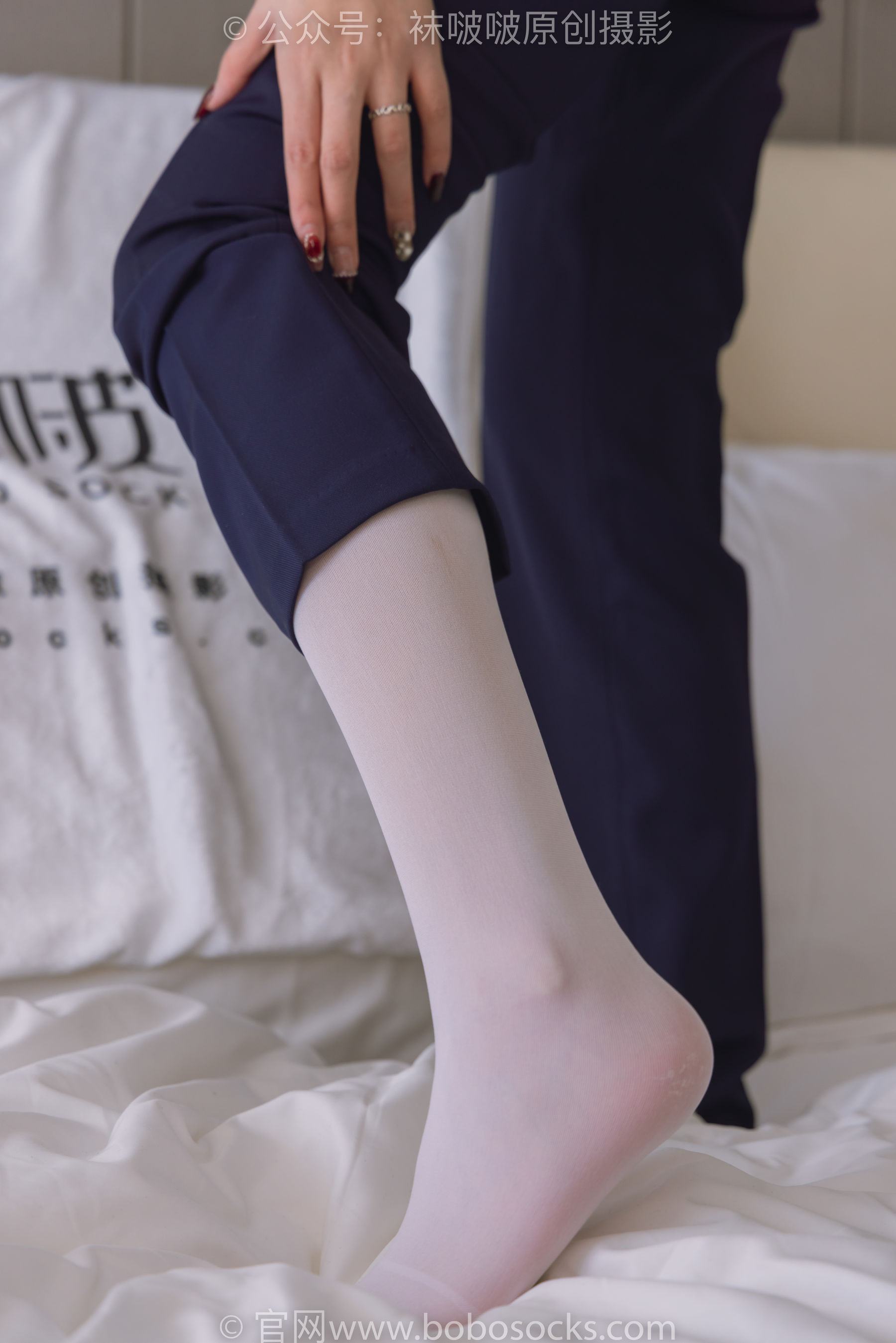 BoBoSocks袜啵啵 No.178 小甜豆-高跟鞋、厚白丝、ol风裤里丝