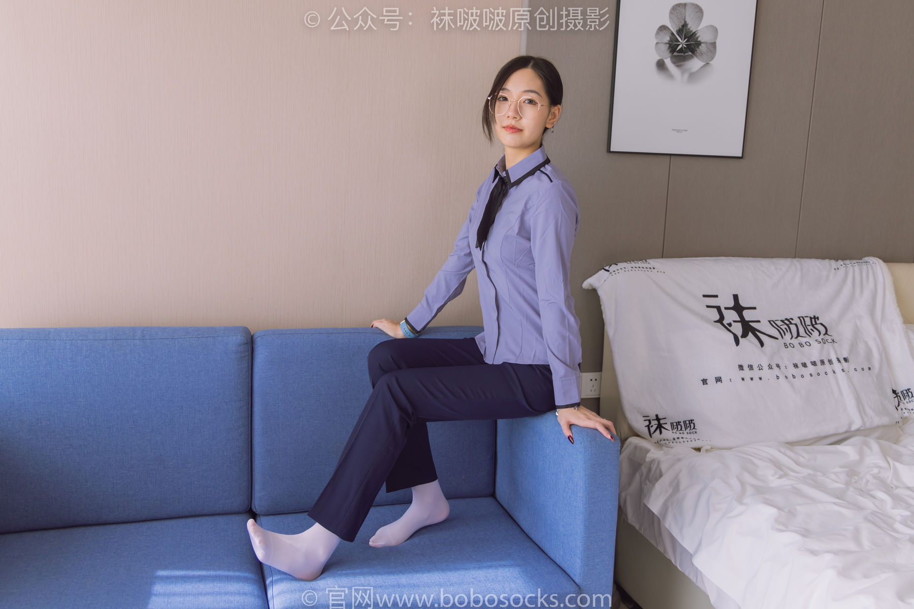 BoBoSocks袜啵啵 No.178 小甜豆-高跟鞋、厚白丝、ol风裤里丝