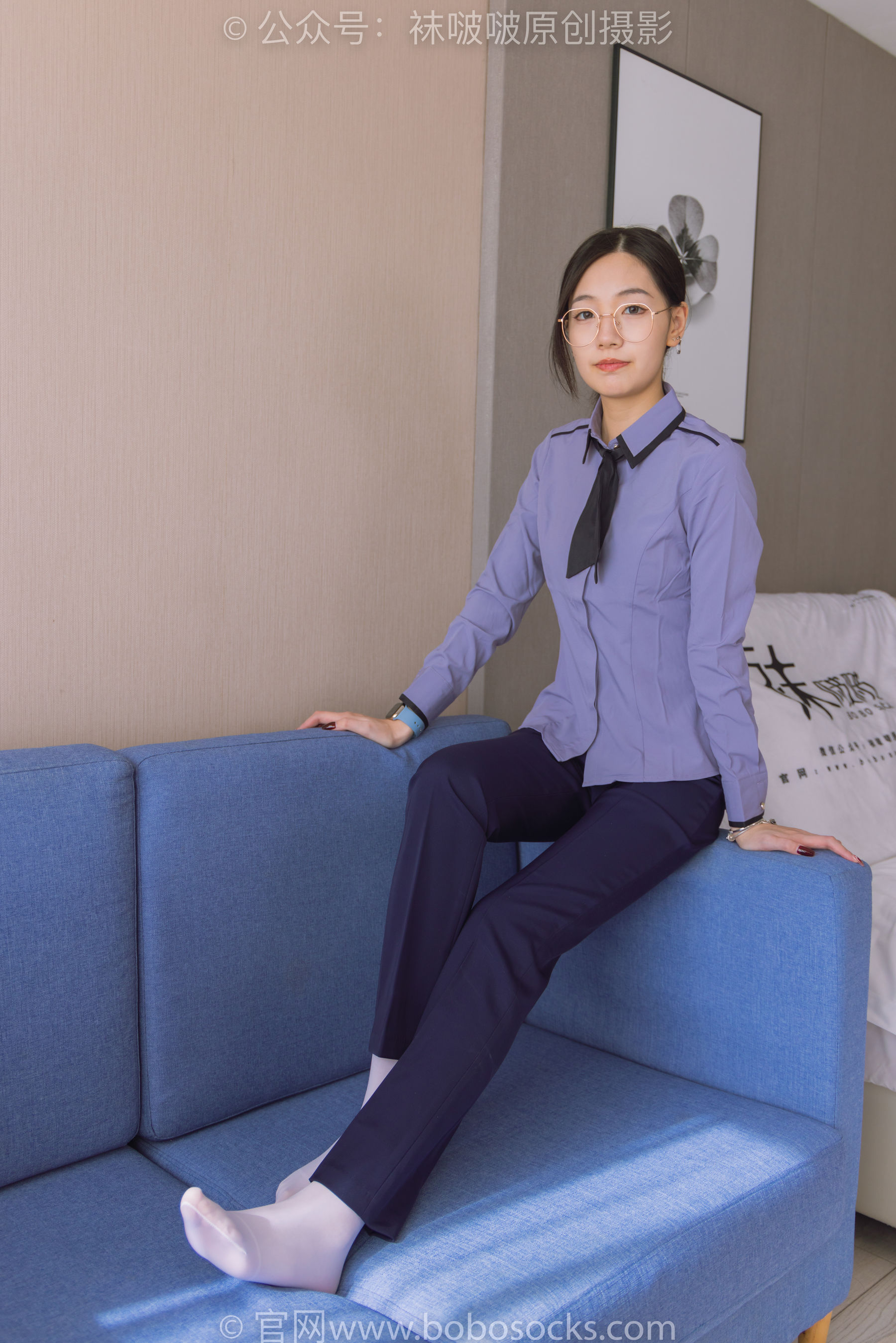 BoBoSocks袜啵啵 No.178 小甜豆-高跟鞋、厚白丝、ol风裤里丝