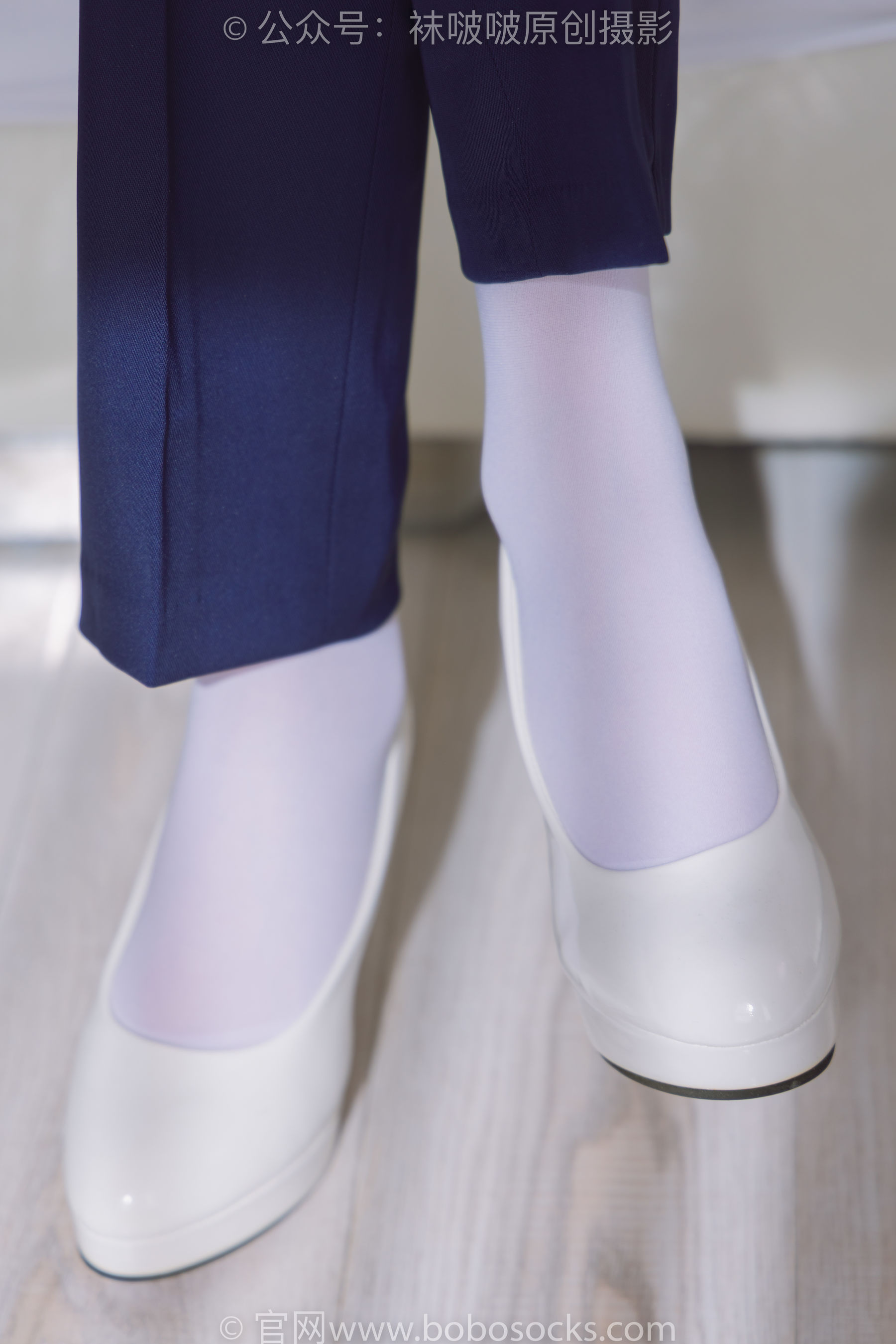 BoBoSocks袜啵啵 No.178 小甜豆-高跟鞋、厚白丝、ol风裤里丝