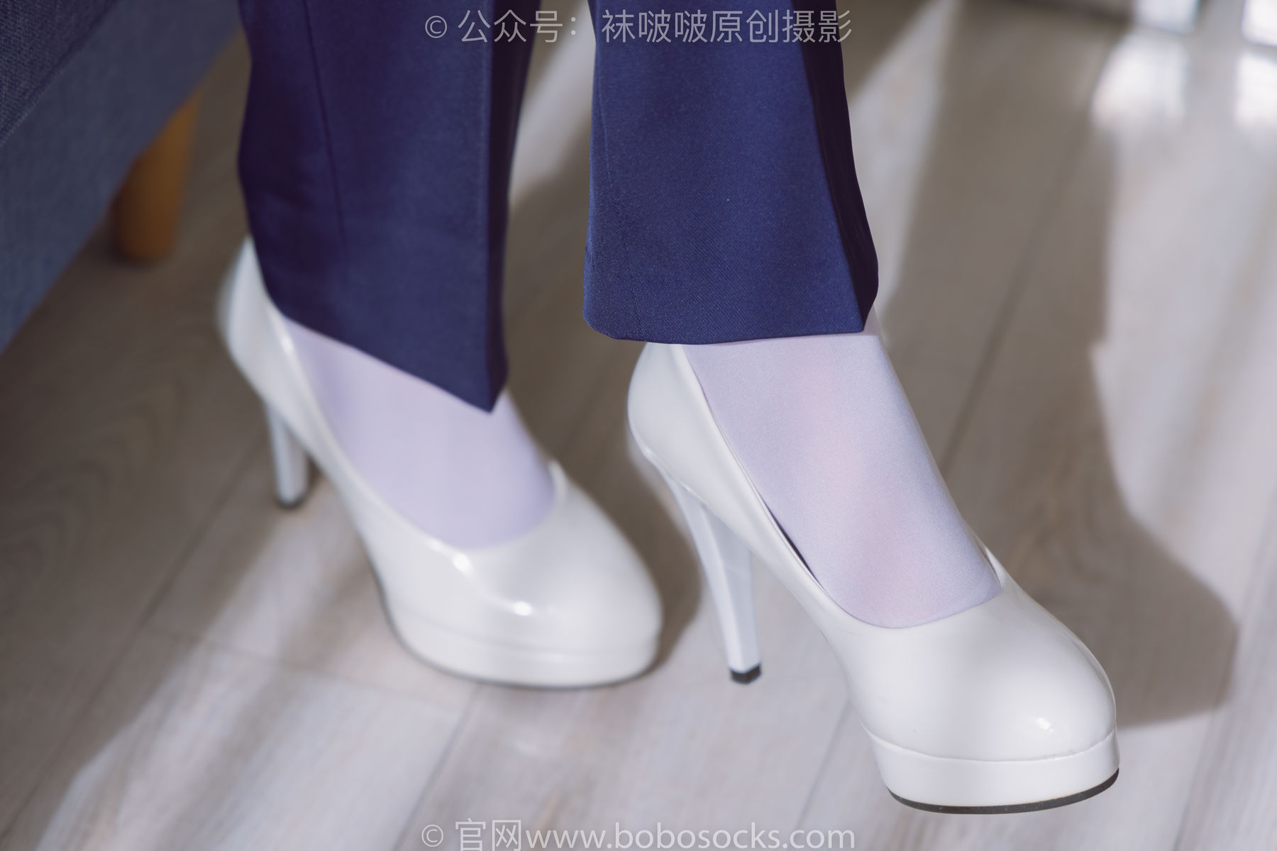 BoBoSocks袜啵啵 No.178 小甜豆-高跟鞋、厚白丝、ol风裤里丝