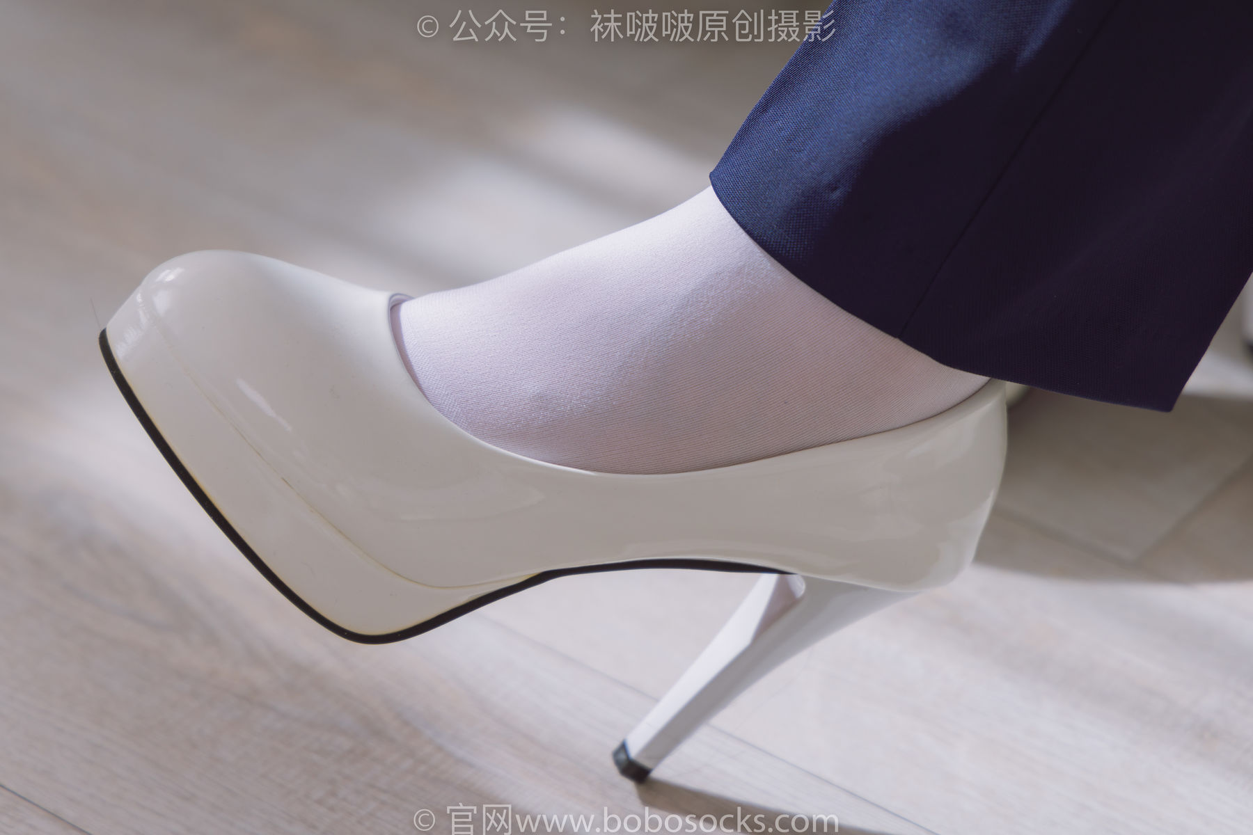 BoBoSocks袜啵啵 No.178 小甜豆-高跟鞋、厚白丝、ol风裤里丝