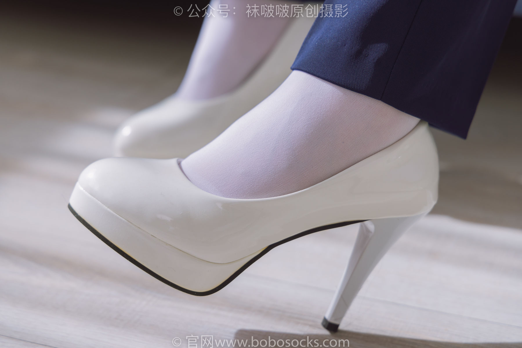 BoBoSocks袜啵啵 No.178 小甜豆-高跟鞋、厚白丝、ol风裤里丝