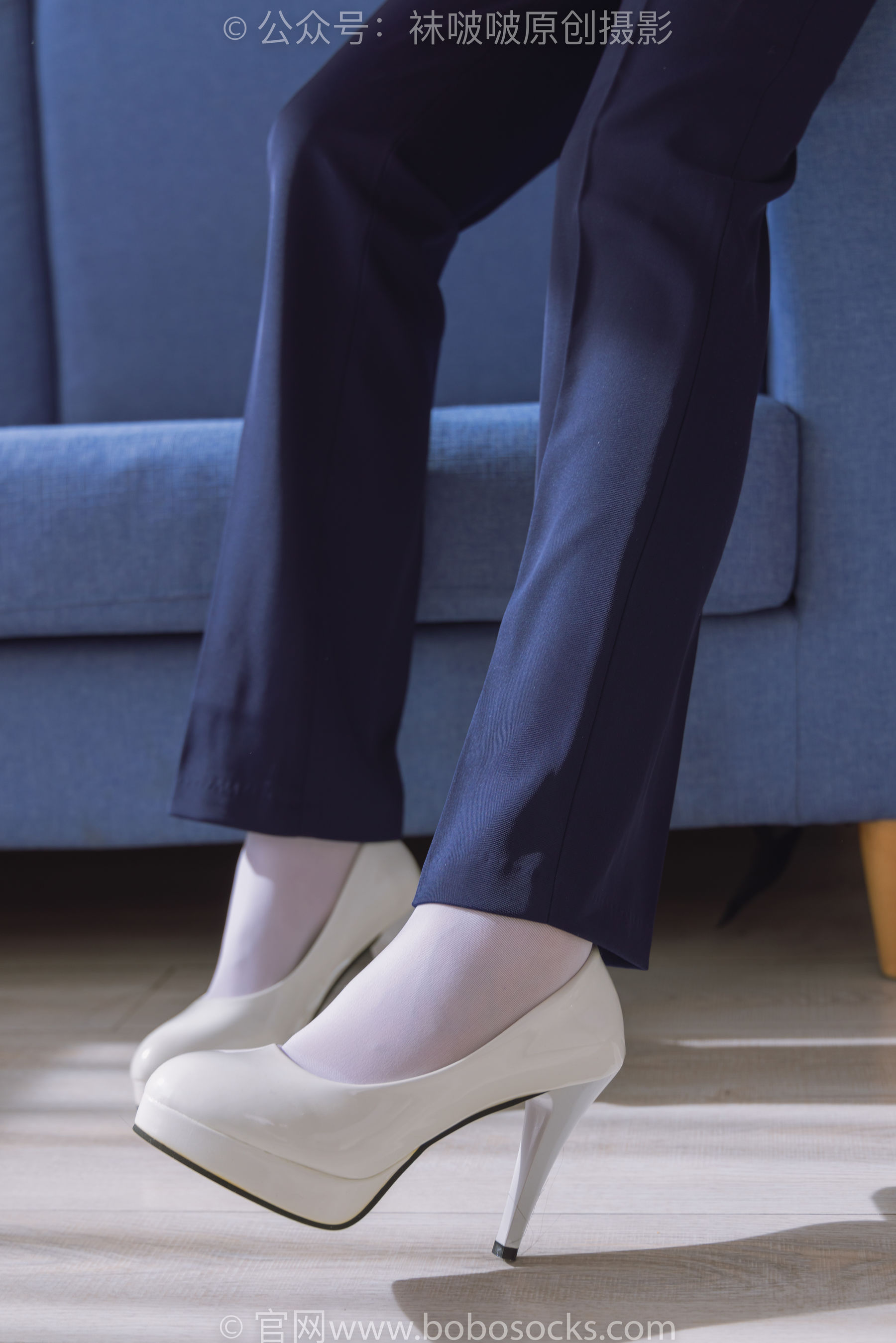 BoBoSocks袜啵啵 No.178 小甜豆-高跟鞋、厚白丝、ol风裤里丝