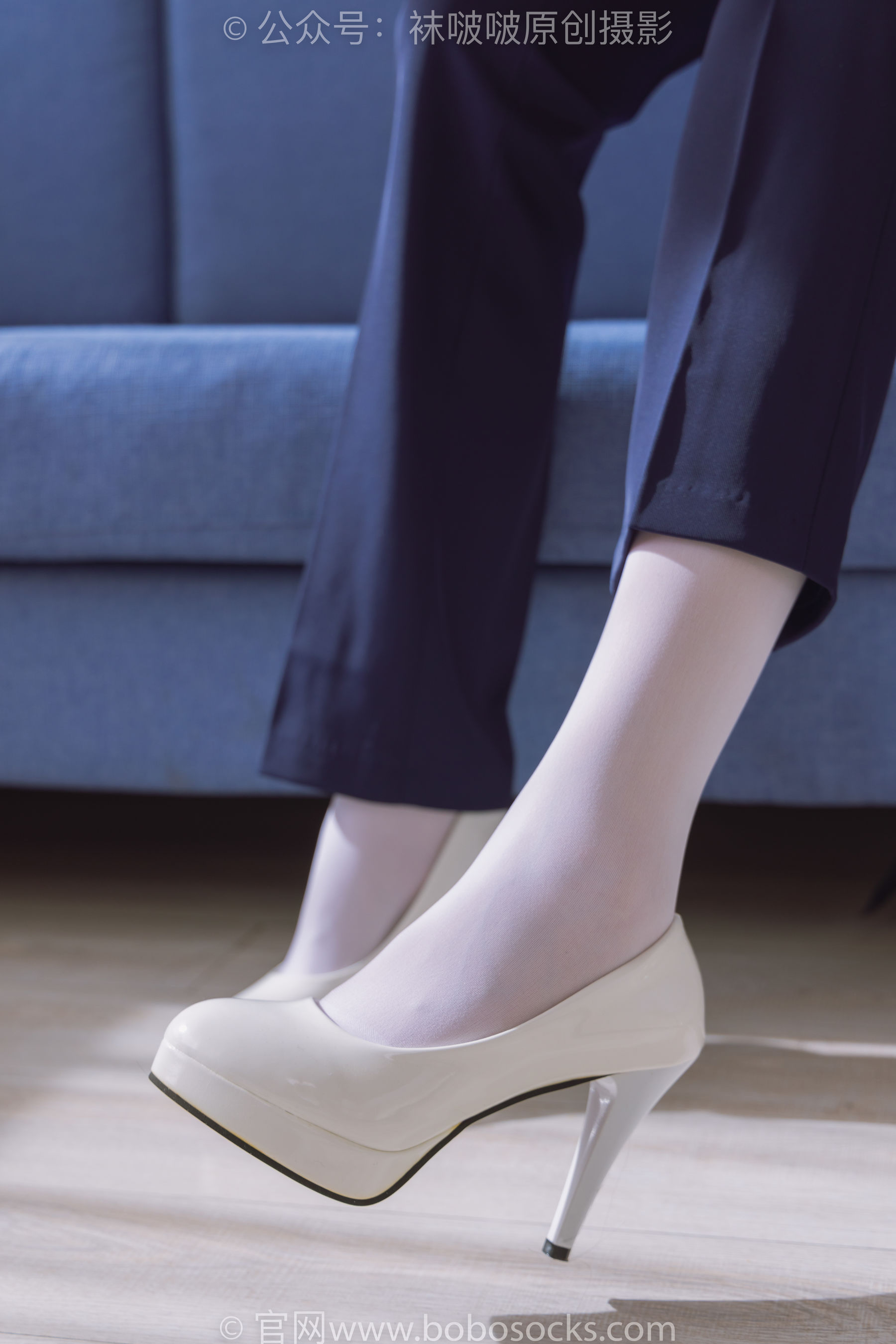 BoBoSocks袜啵啵 No.178 小甜豆-高跟鞋、厚白丝、ol风裤里丝