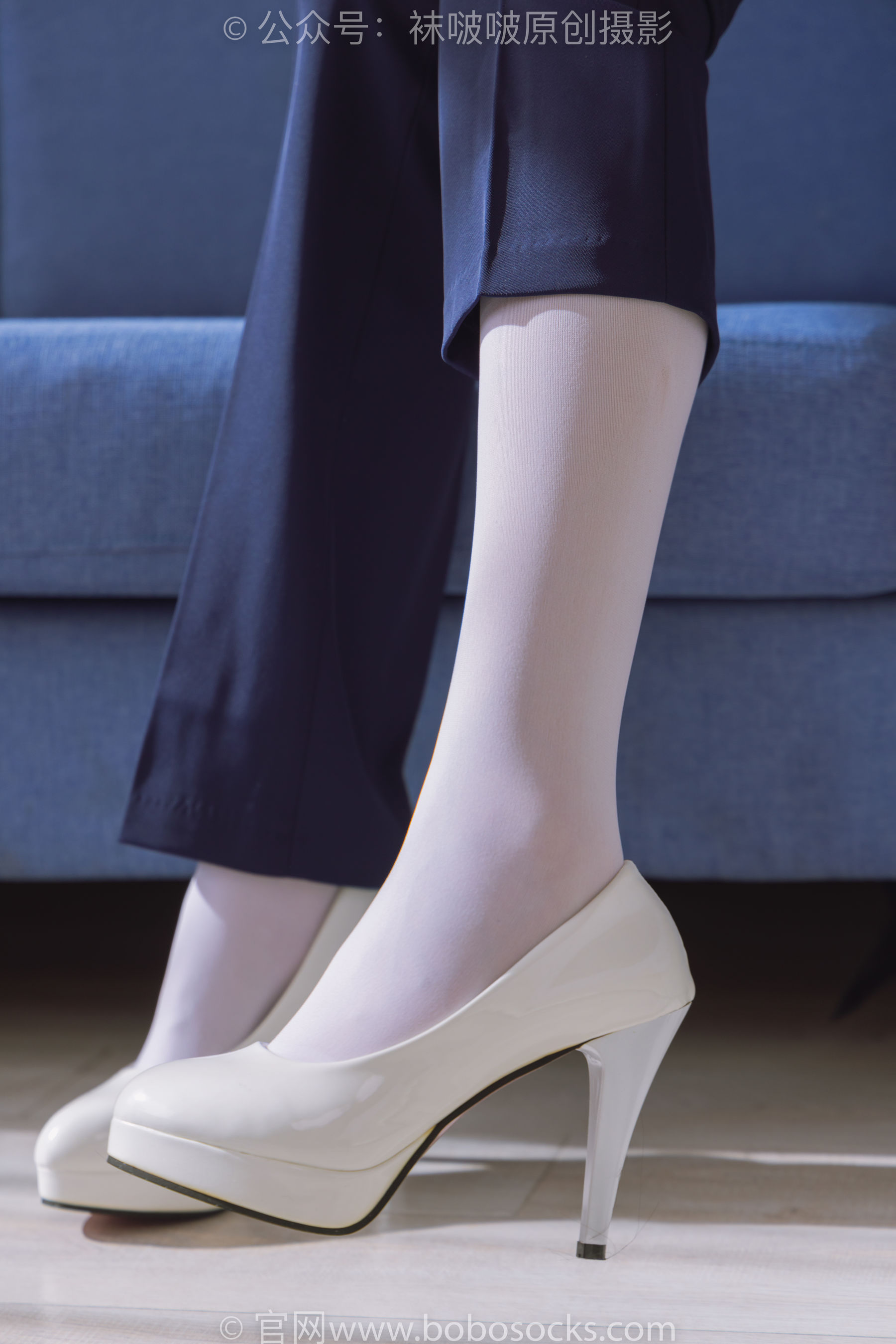 BoBoSocks袜啵啵 No.178 小甜豆-高跟鞋、厚白丝、ol风裤里丝