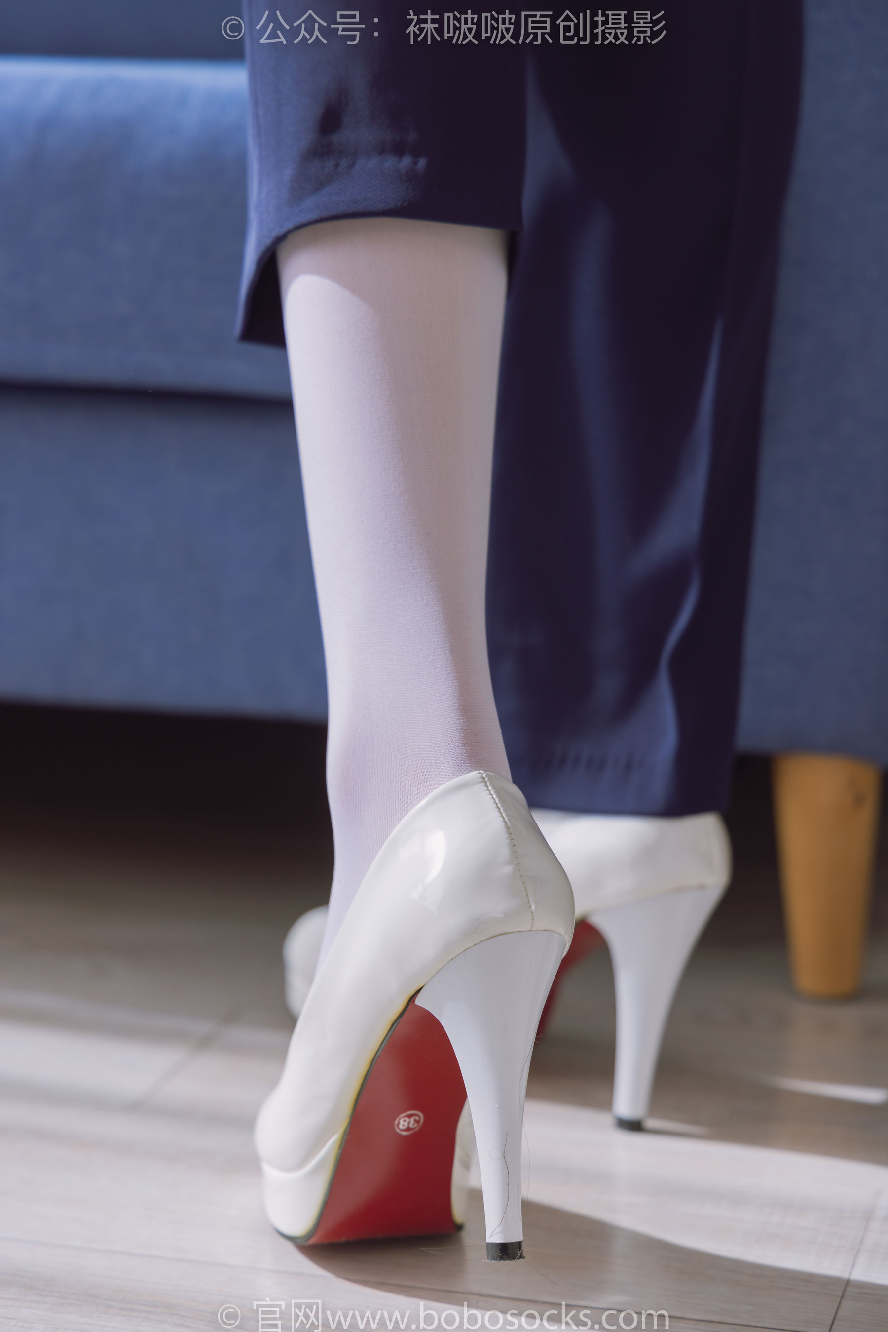 BoBoSocks袜啵啵 No.178 小甜豆-高跟鞋、厚白丝、ol风裤里丝