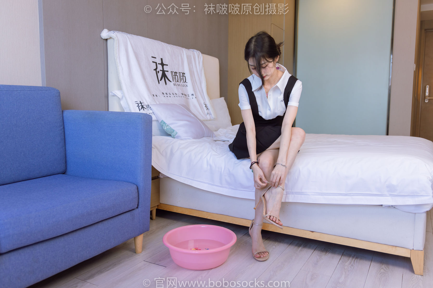 BoBoSocks袜啵啵 No.180 苏苏-高跟鞋、肉丝、裸足、踩酸奶剧情