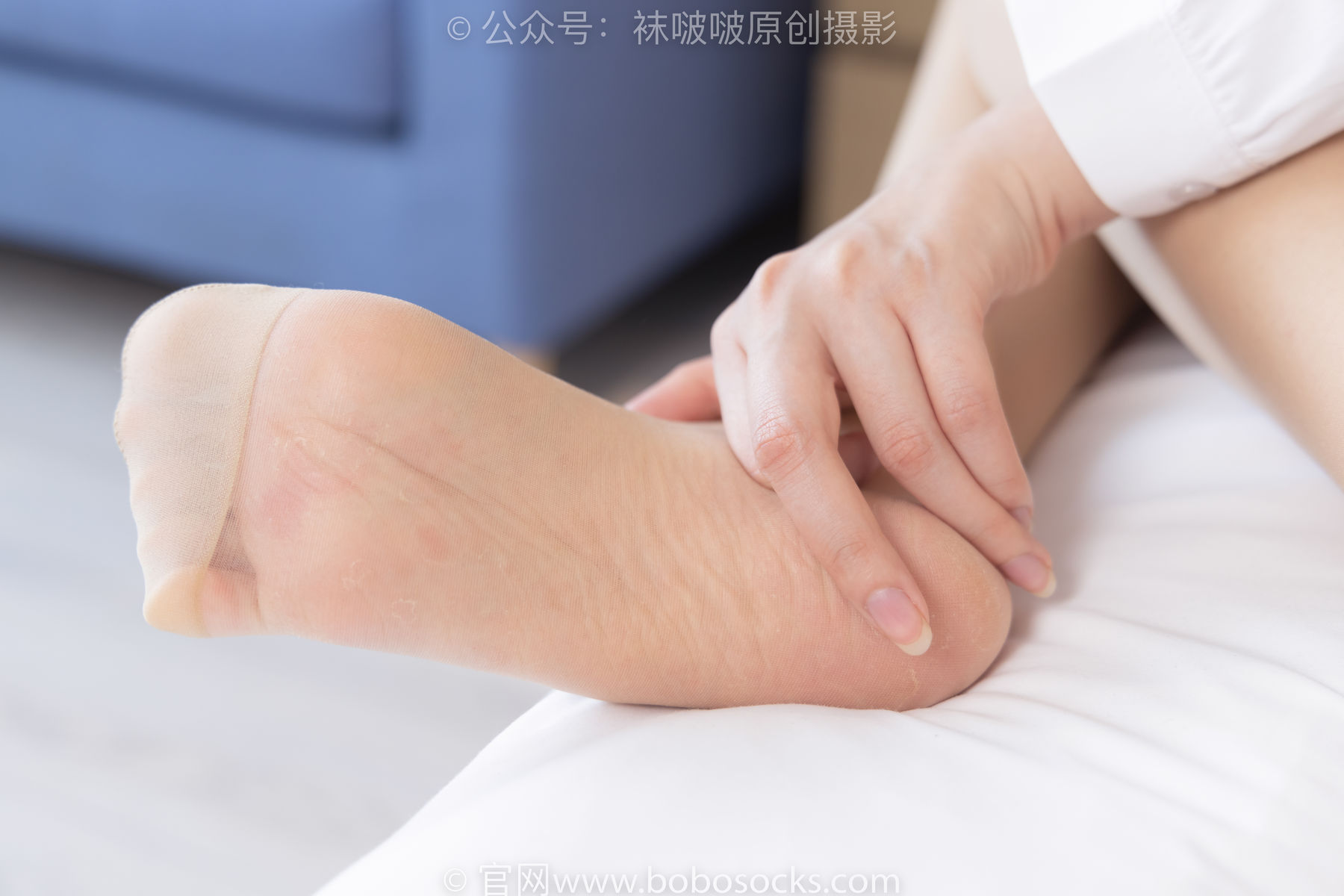 BoBoSocks袜啵啵 No.183 小甜豆-平底鞋、肉丝（脚尖加固款）