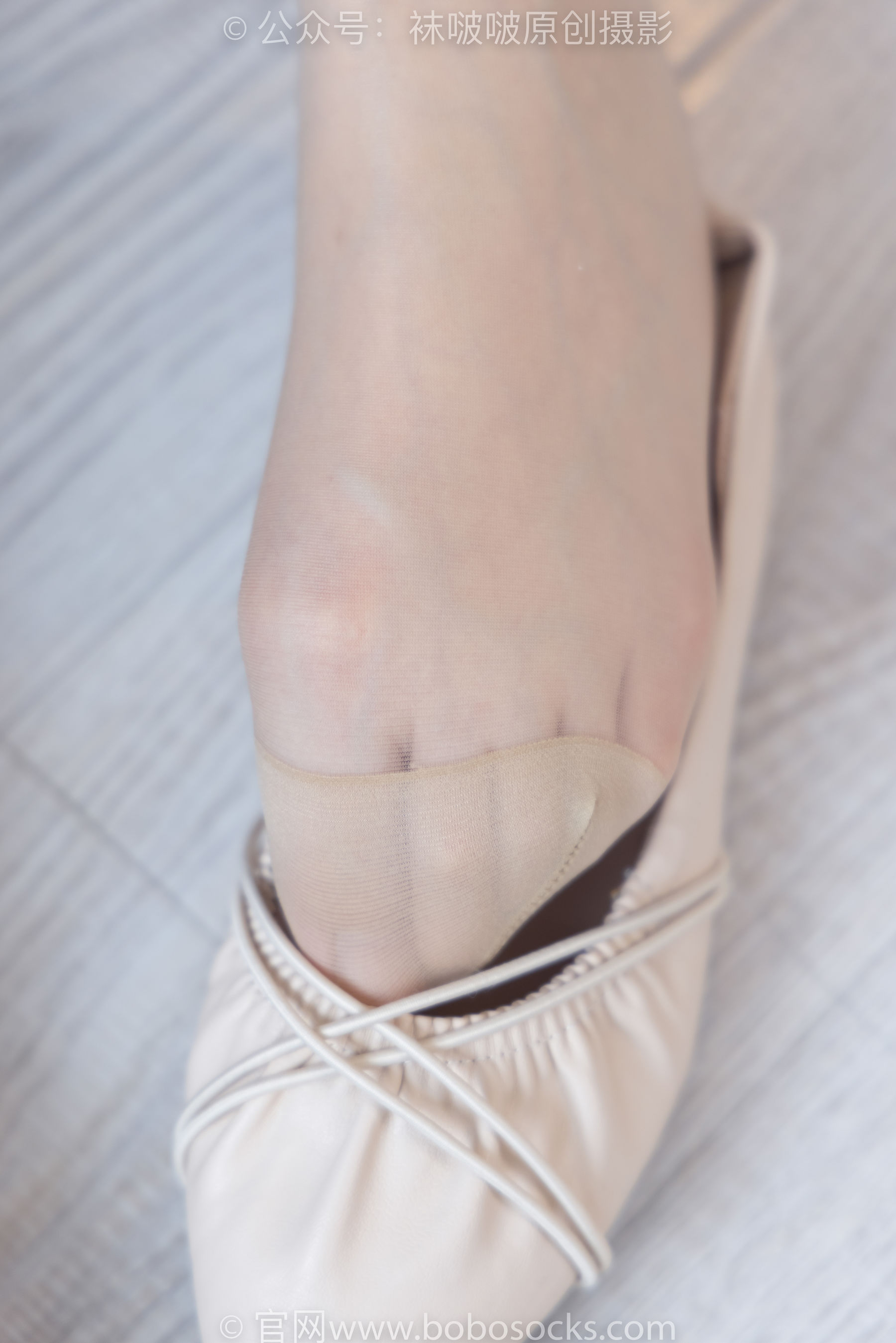 BoBoSocks袜啵啵 No.183 小甜豆-平底鞋、肉丝（脚尖加固款）