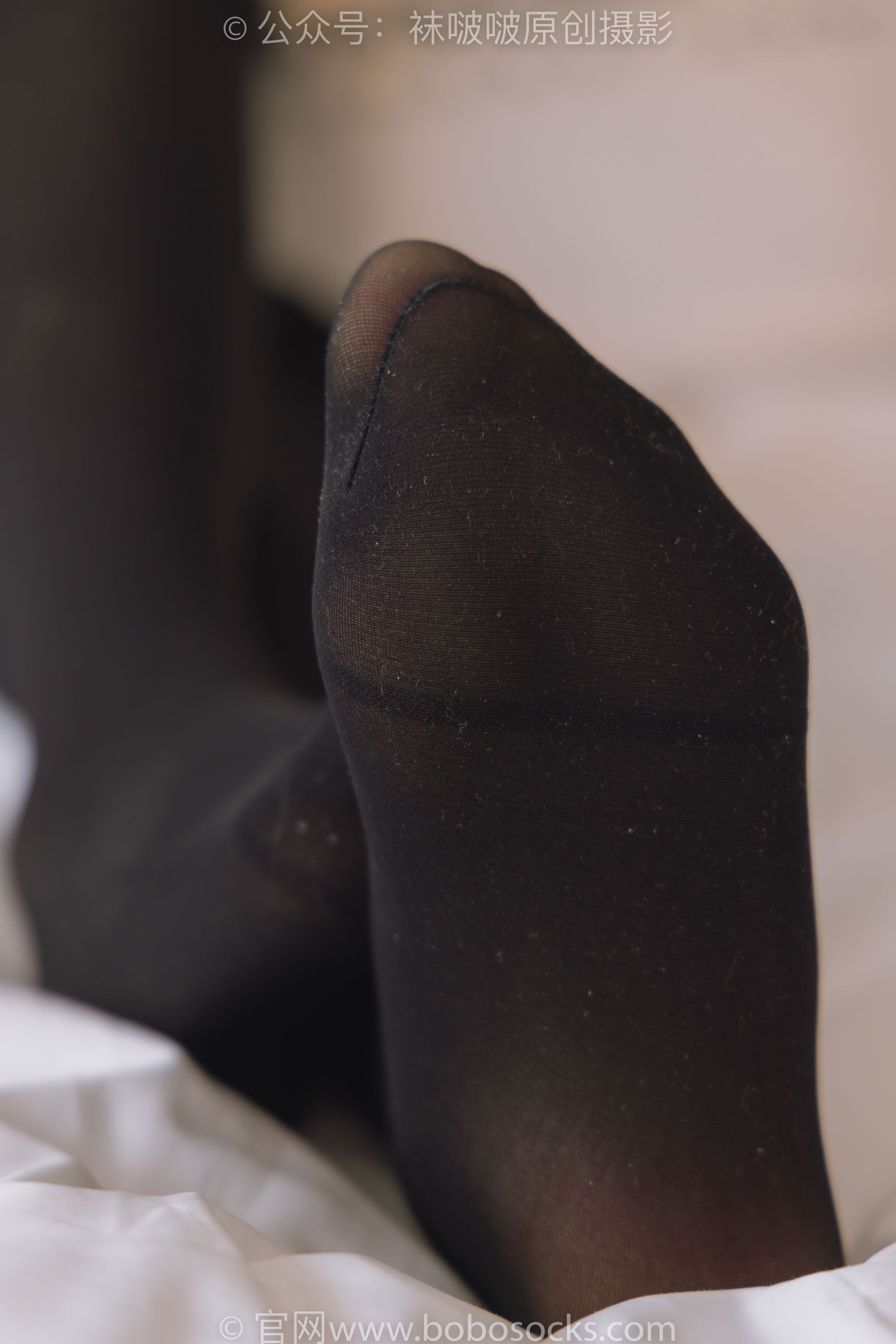 BoBoSocks袜啵啵 No.184 小甜豆-黑皮鞋、厚黑丝